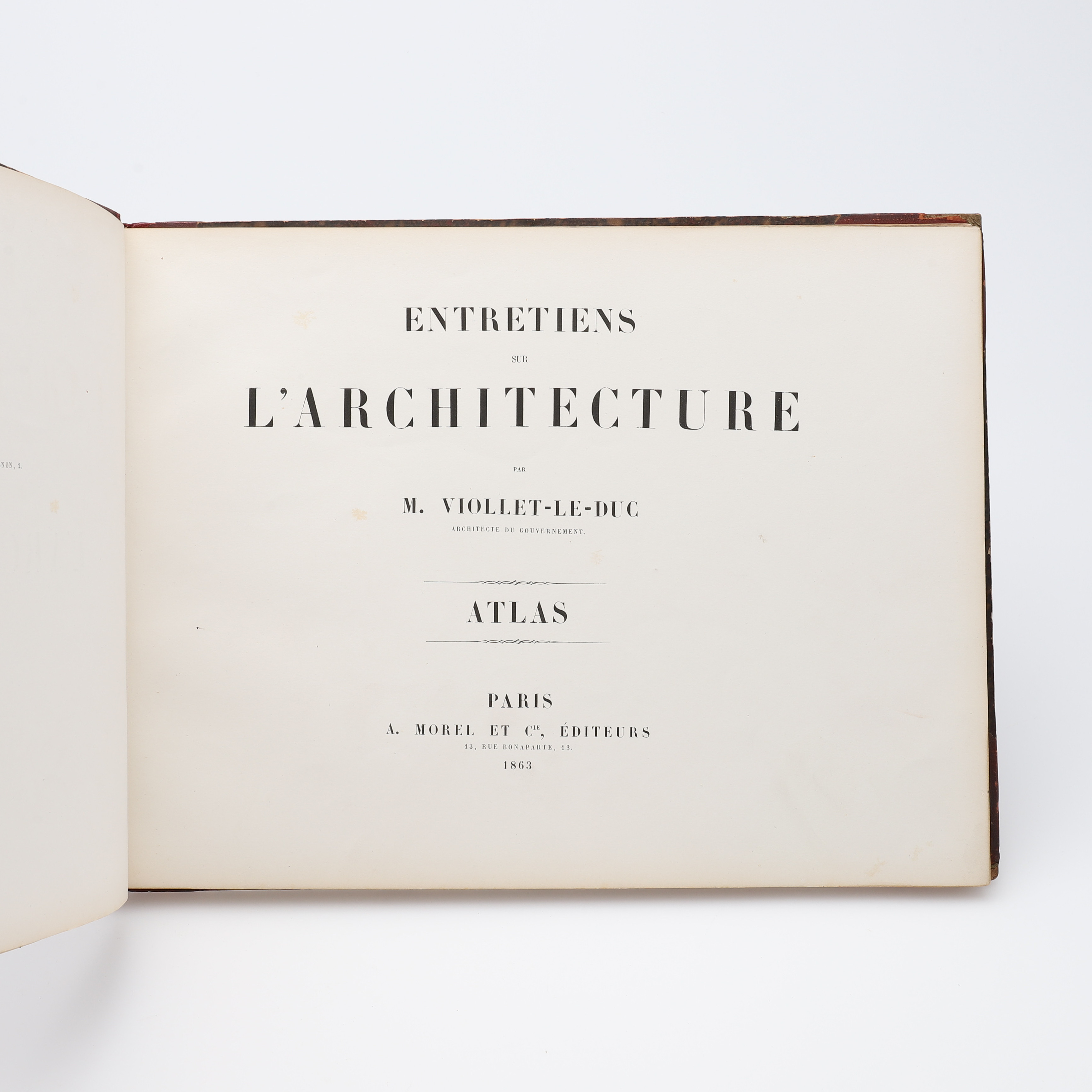 Entretiens sur l'architecture. Tome 1 / par M. Viollet le Duc