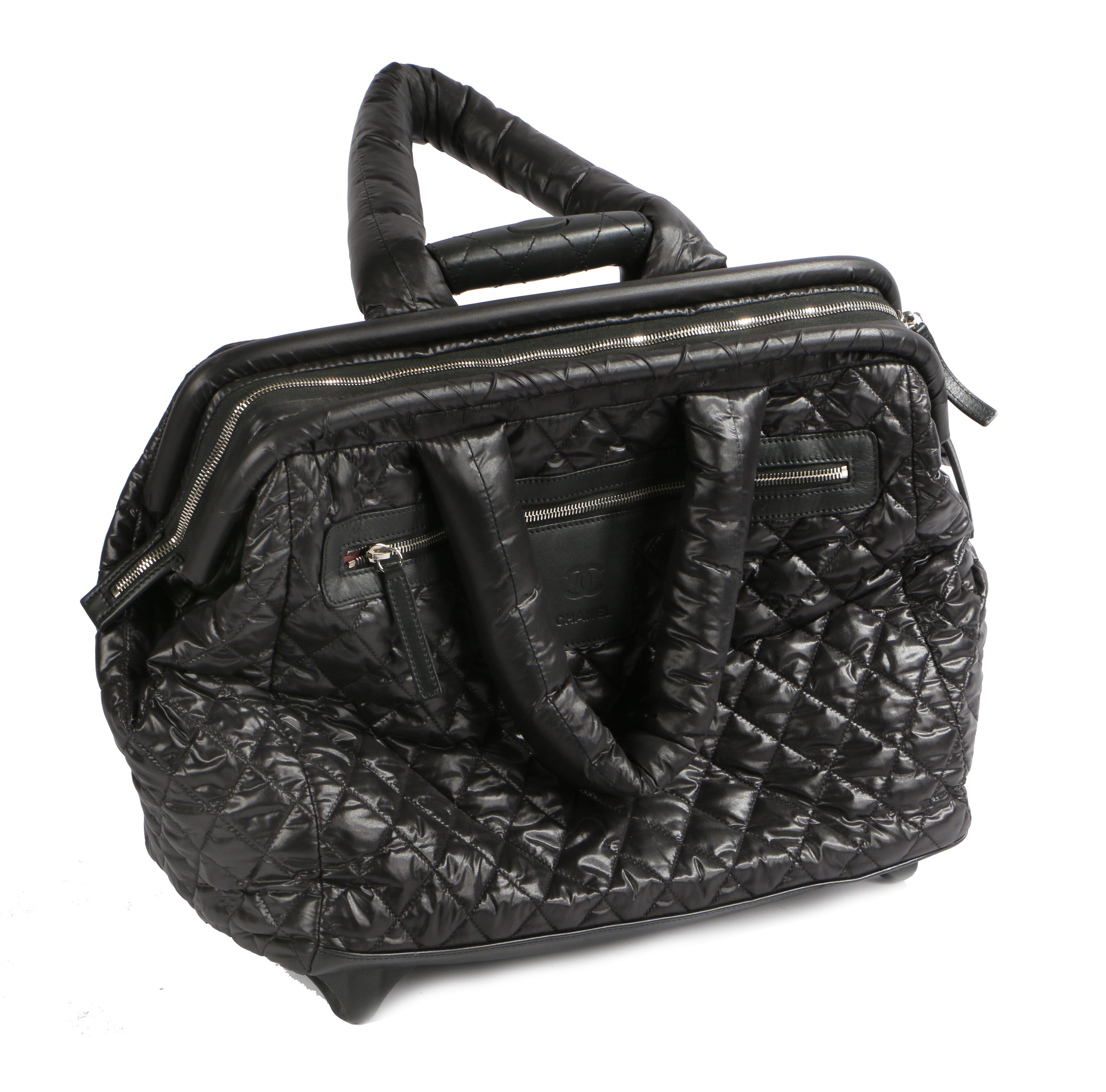 Images for 3145309. A CHANEL TROLLEY BAG.