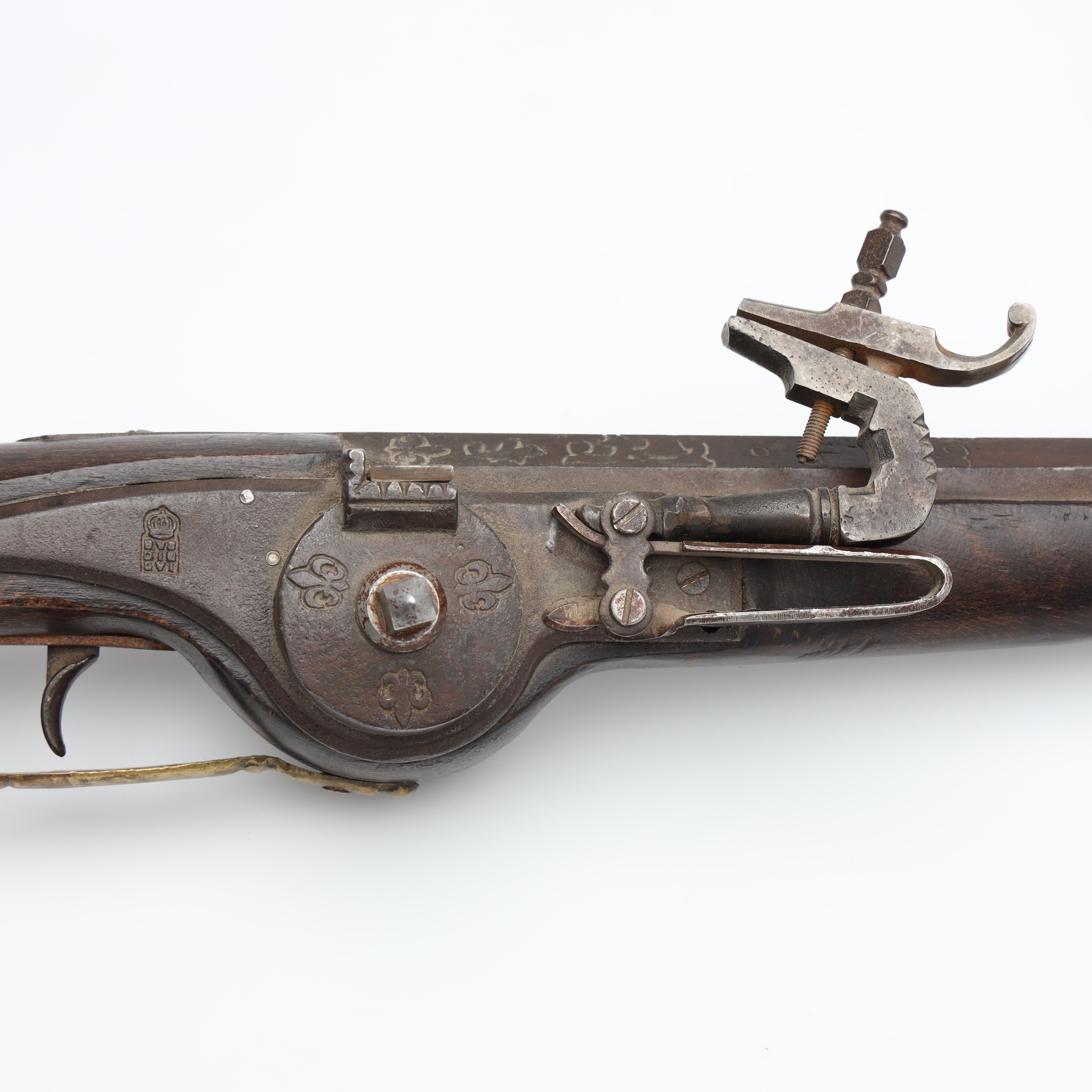 Images for 3275034. A replica wheel lock gun, 20th century.