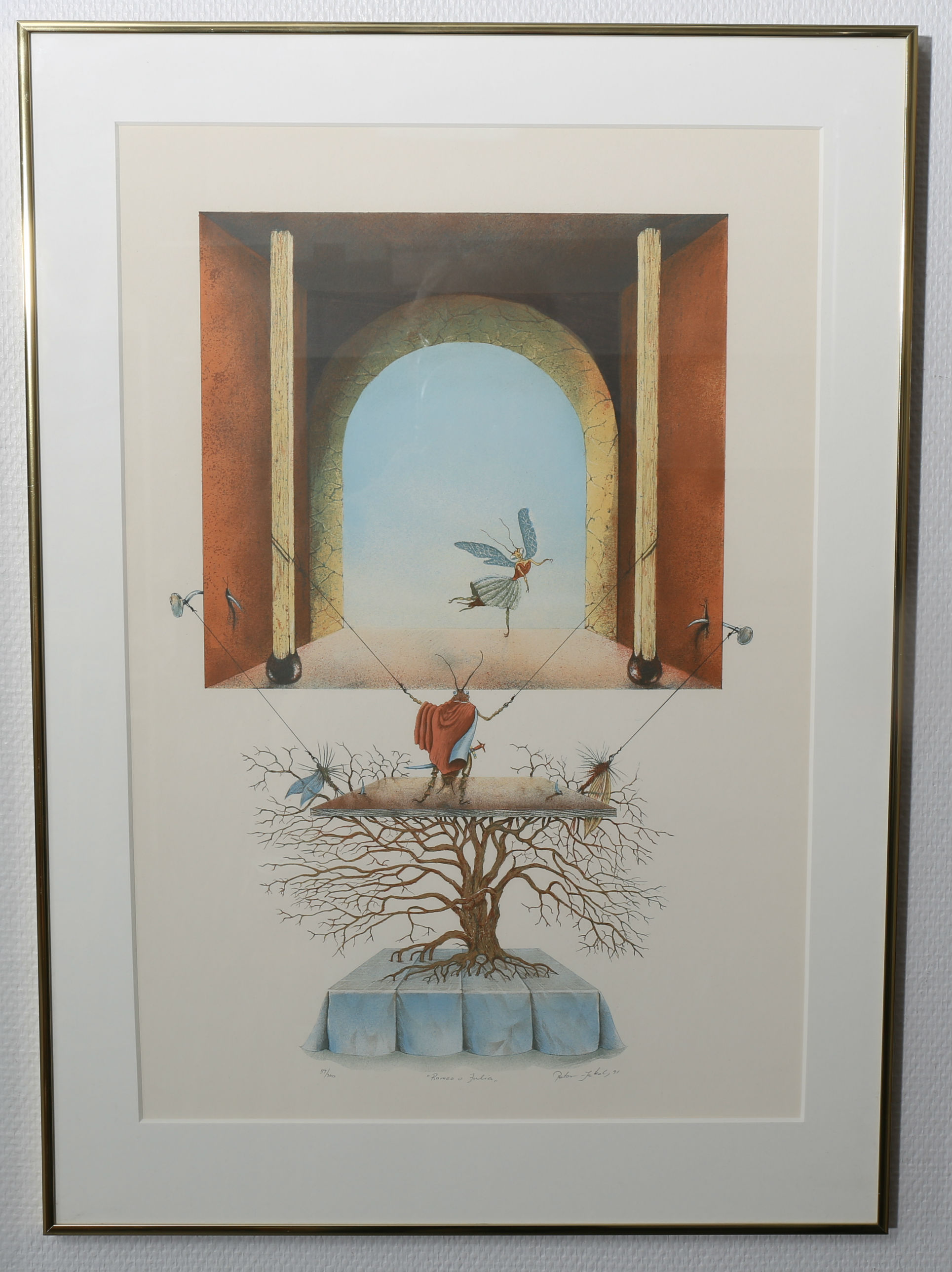 Images for 333431. PETER JACOBY. Lithograph, "Romeo and Juliet