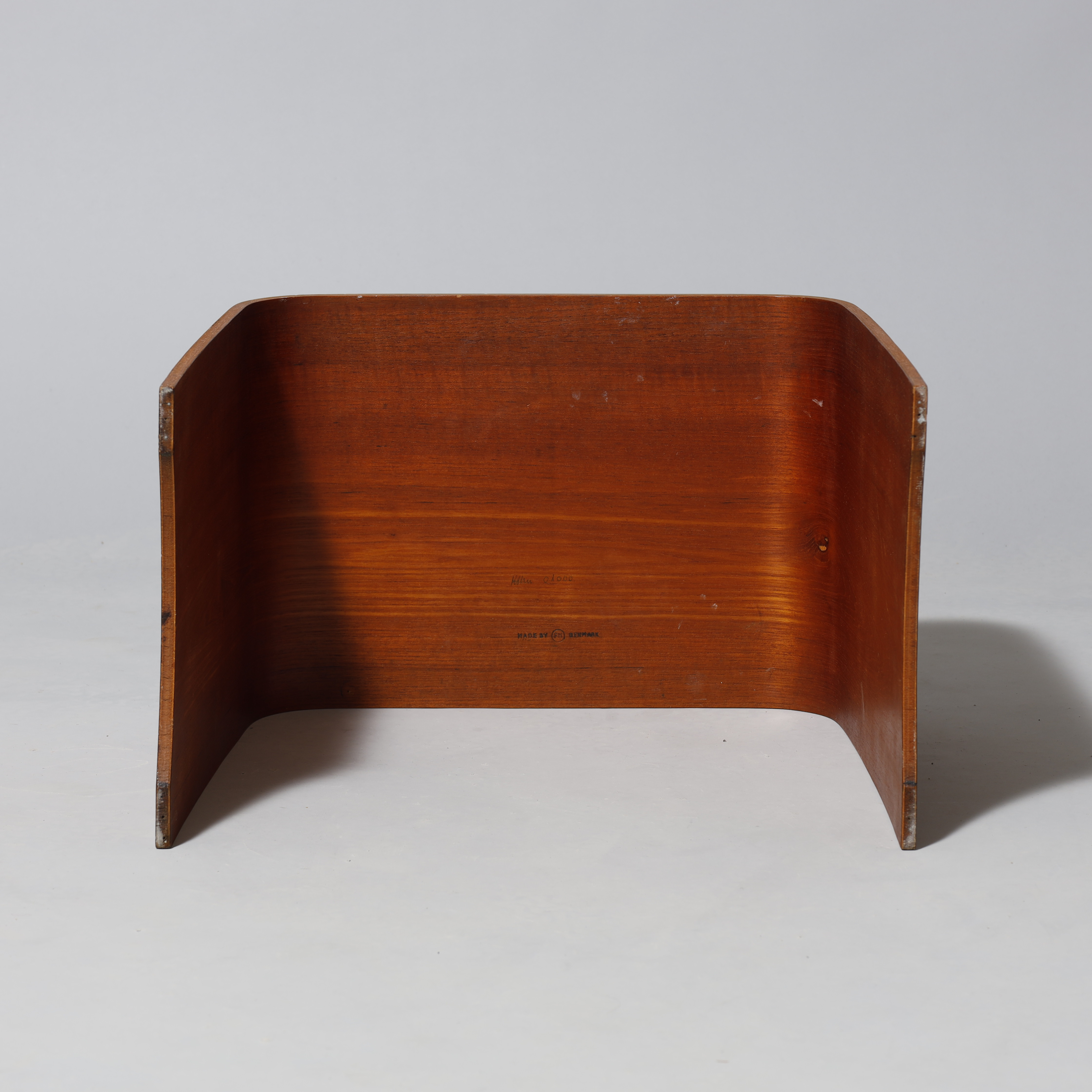 Images for 3335103. HANS LUDVIGSEN. A stool, laminated teak, Fritz 