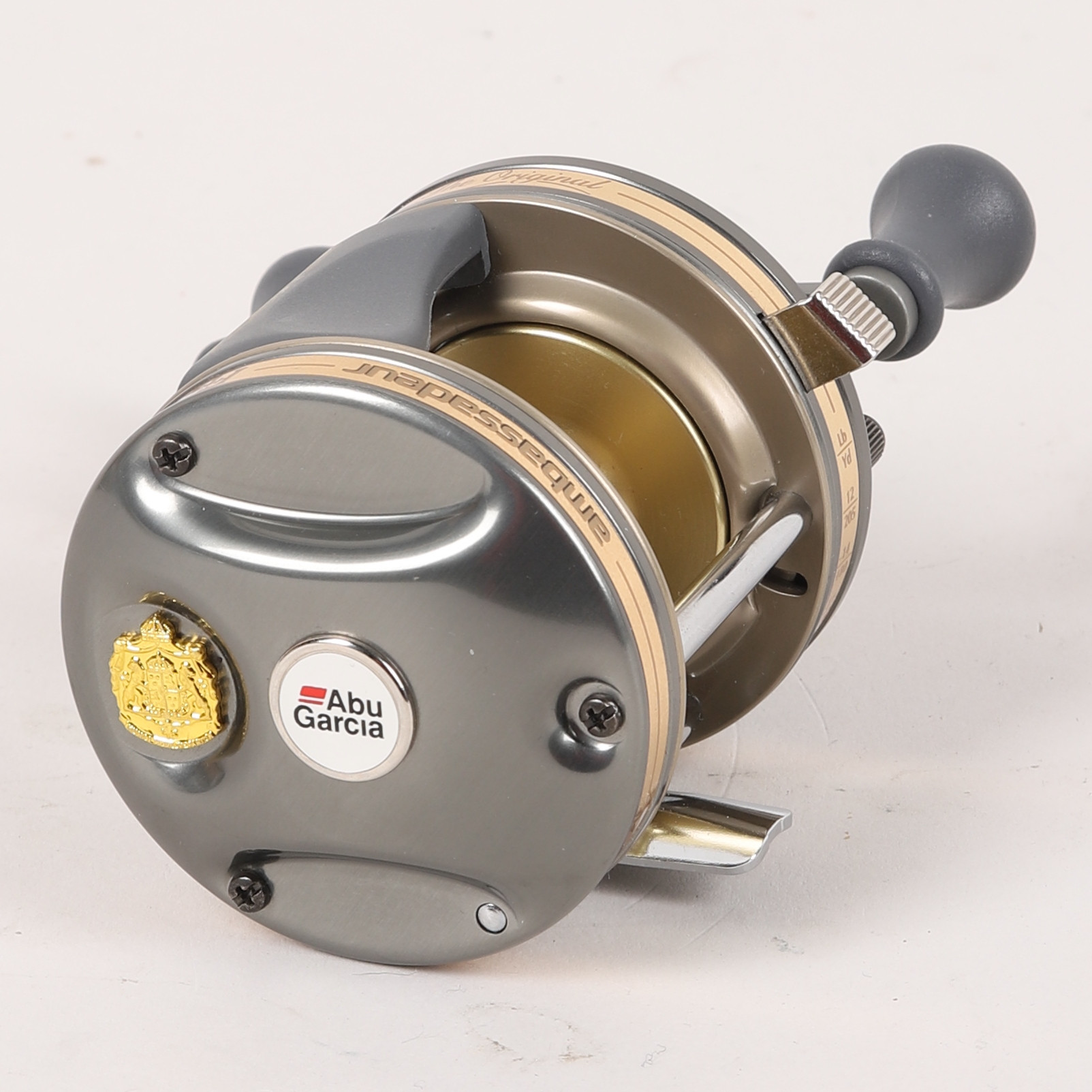 abu garcia ambassadeur five reel Round C3-6500  Wuhah The four pin centrifugal brake system delivers consistent brake pressure throughout the cast Images for 3467900. FISHING REEL,
