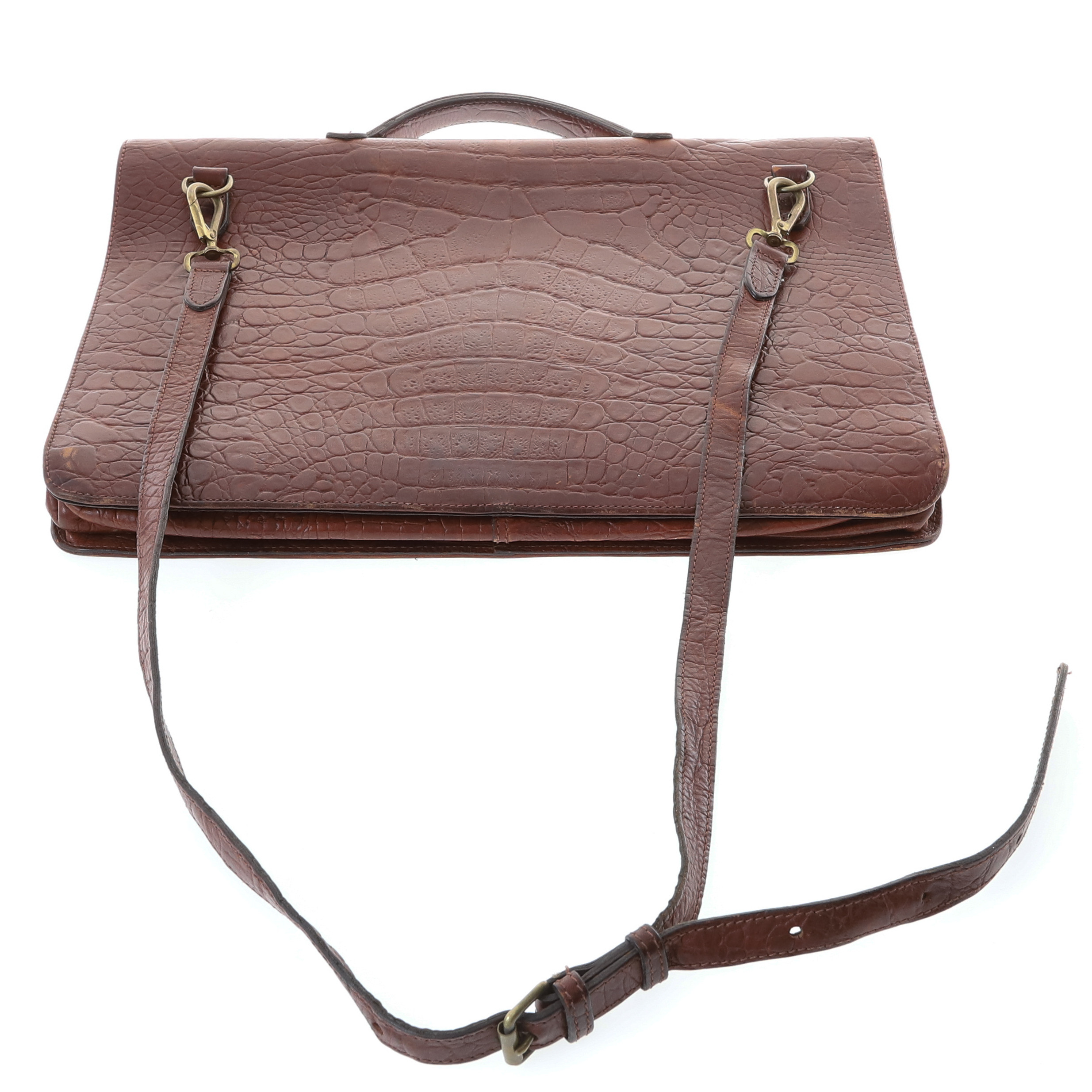 Images for 3474467. A MULBERRY BROWN CONGO LEATHER SATCHEL BRIEFCASE