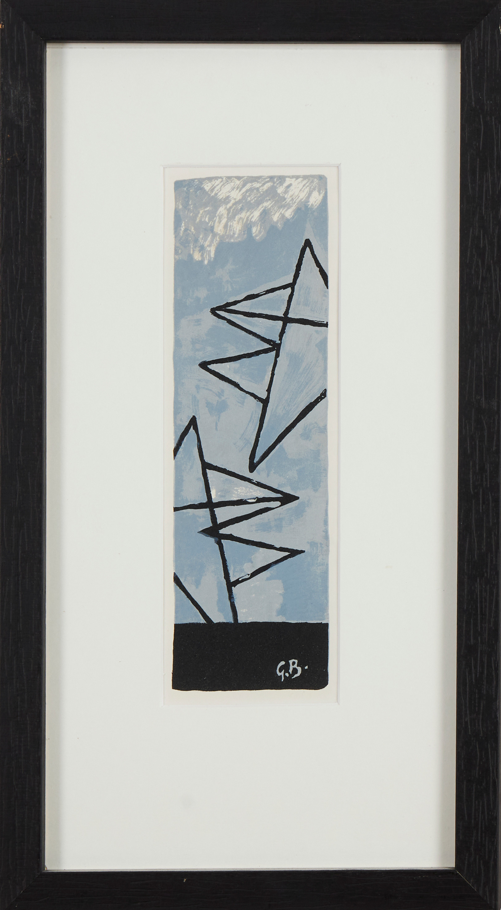 Images for 3483353. GEORGES BRAQUE. after: “Ciel Gris I”, monogram ...