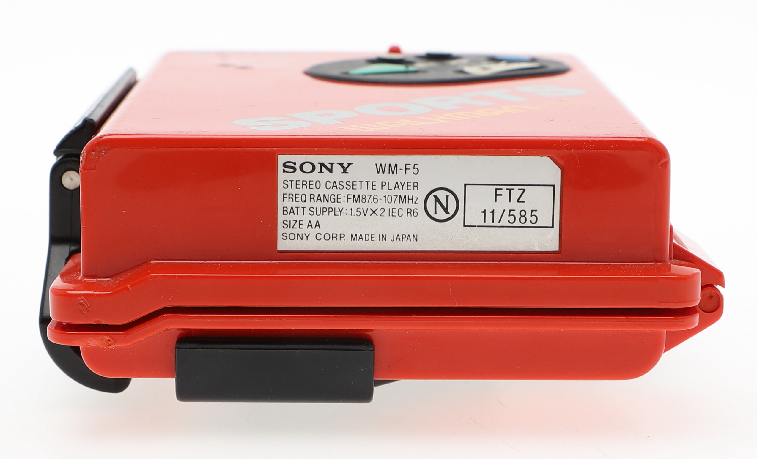 Images for 3546296. WALKMAN, Sony Sports WM-F5, red, 1980s