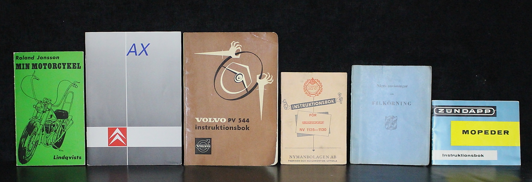 Images for 361623. INSTRUCTION BOOKS, 6 pcs. - Auctionet