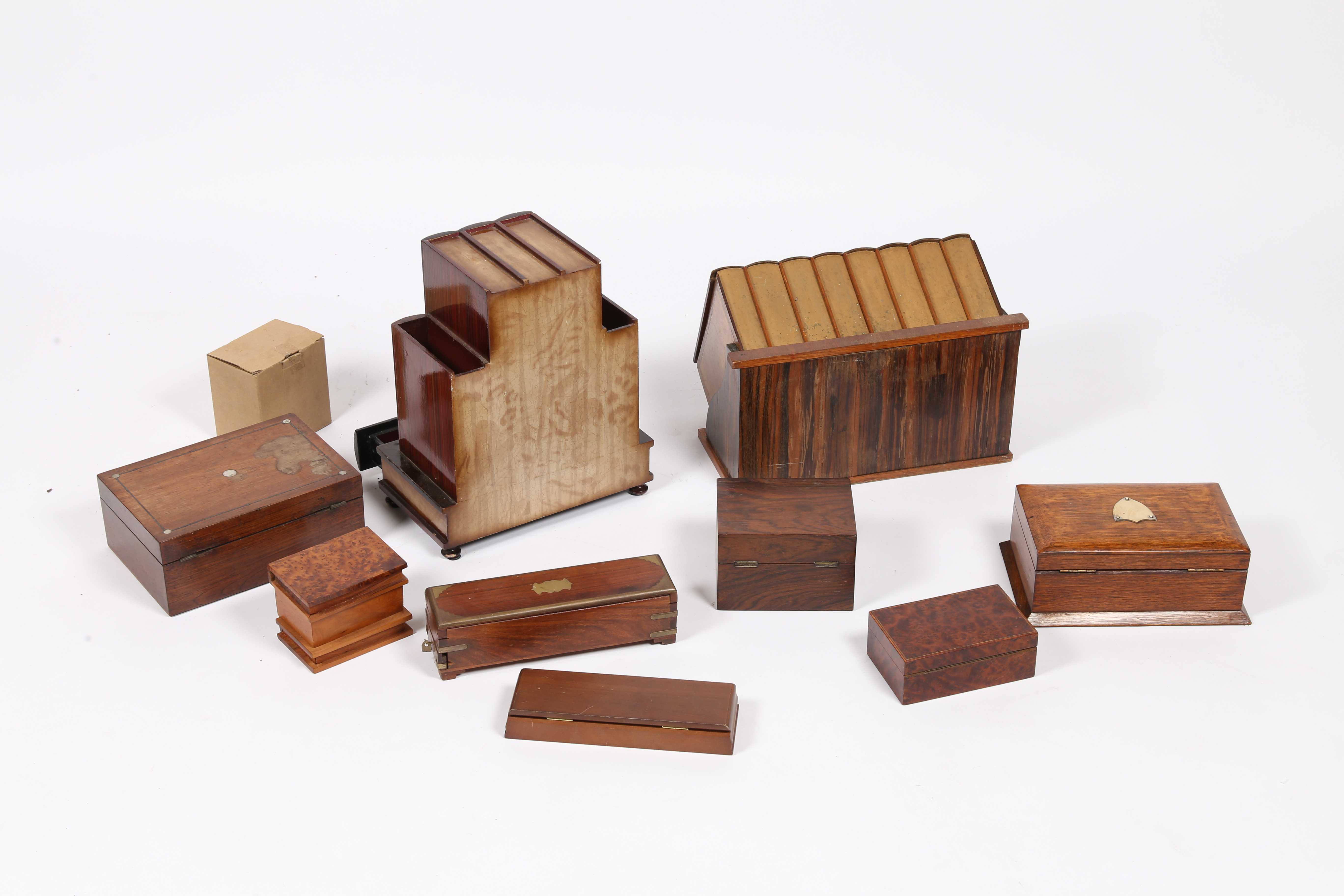 Images for 3639098. A COLLECTION OF 19TH CENTURY AND LATER BOXES ...