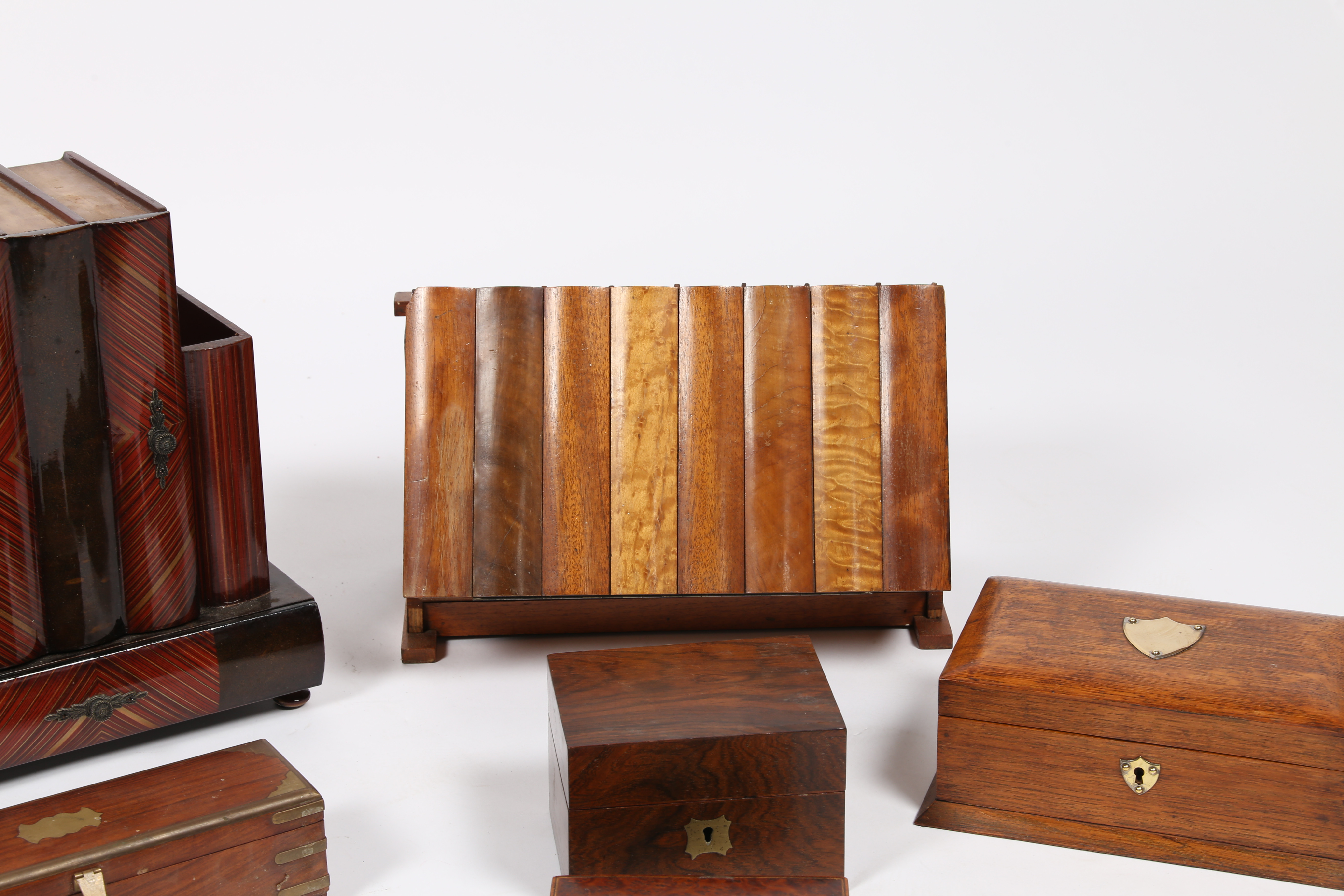 Images for 3639098. A COLLECTION OF 19TH CENTURY AND LATER BOXES ...