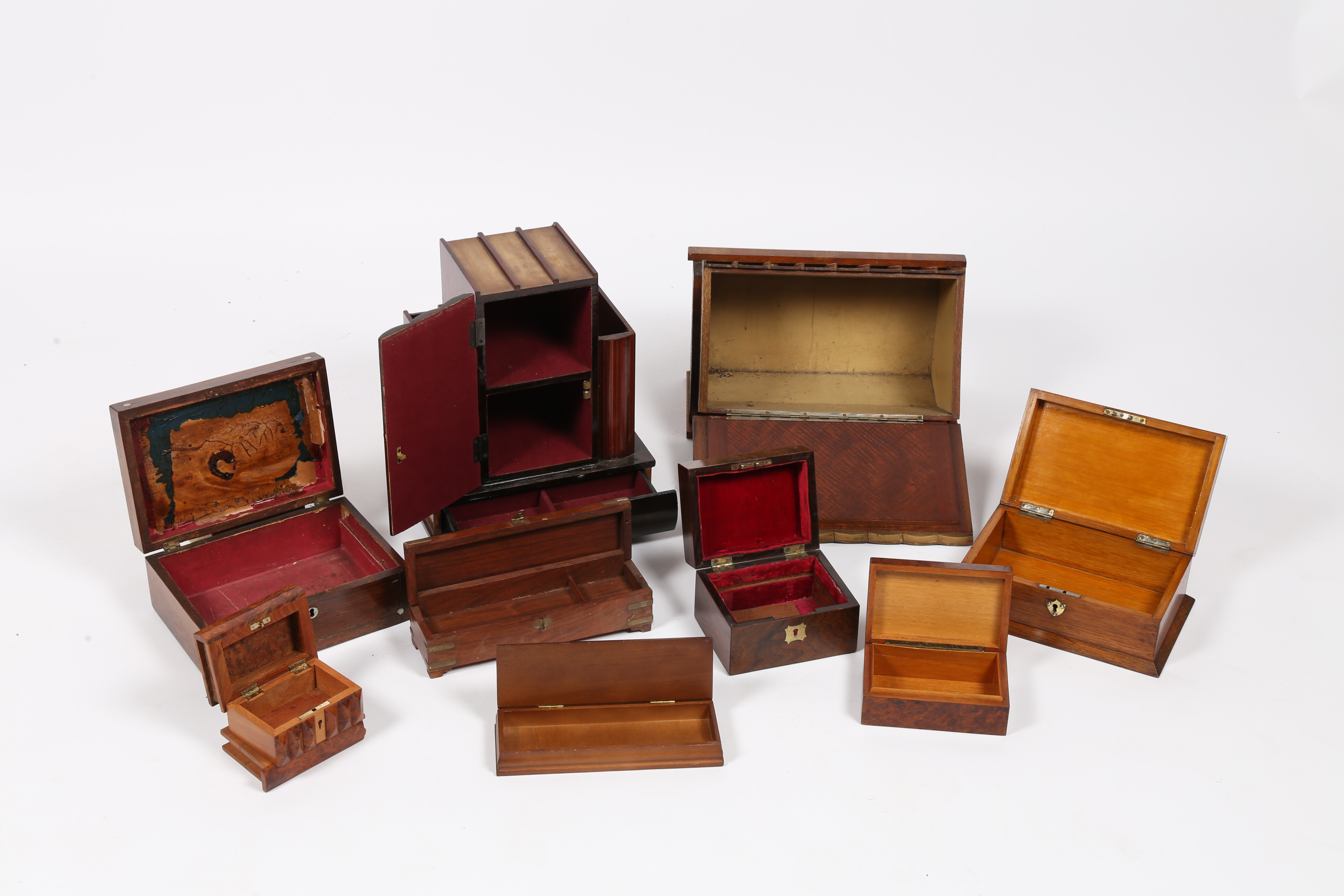 Images for 3639098. A COLLECTION OF 19TH CENTURY AND LATER BOXES ...