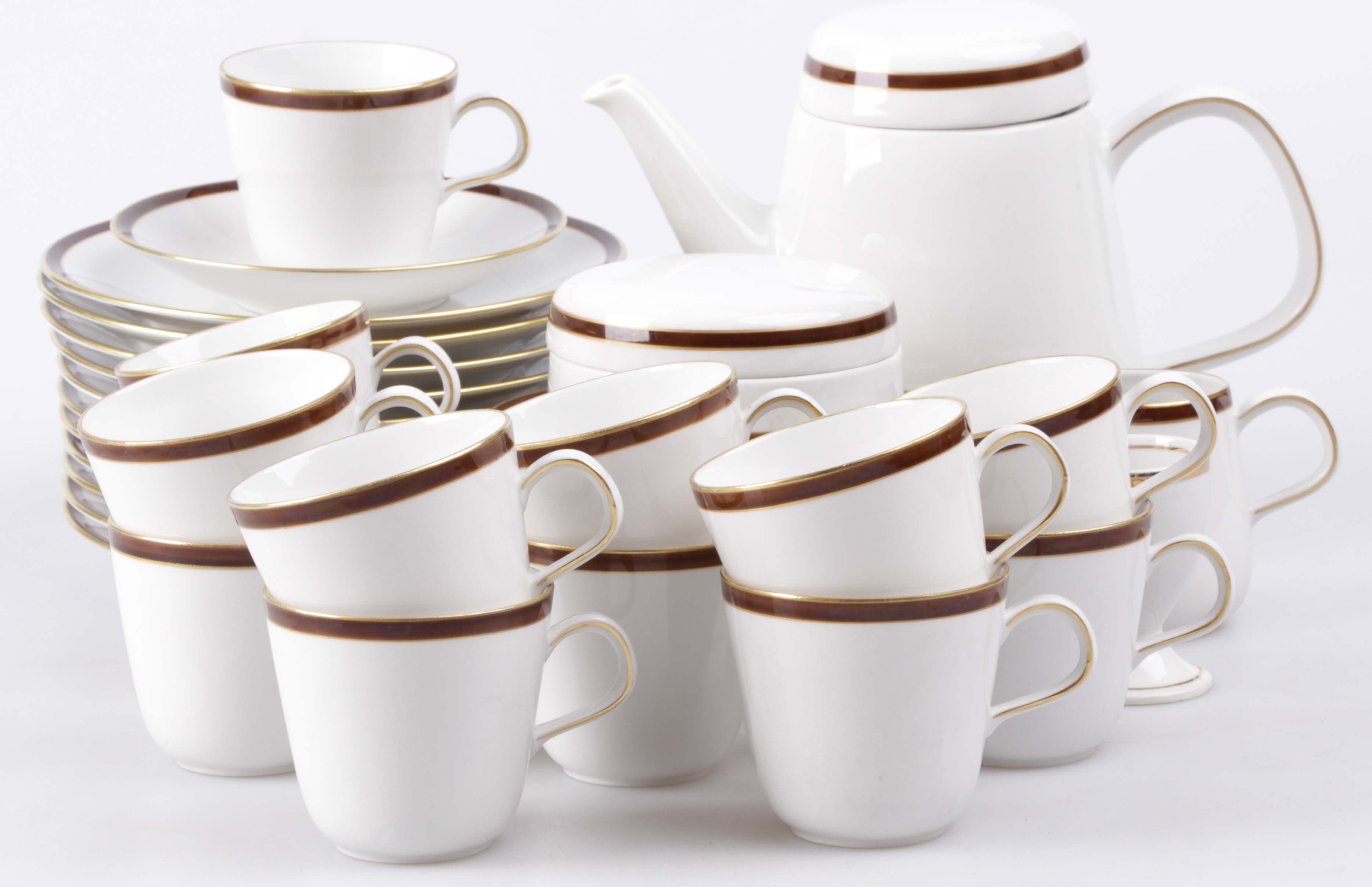 Images for 365923. COFFEE SET, porcelain, 38 pieces, 