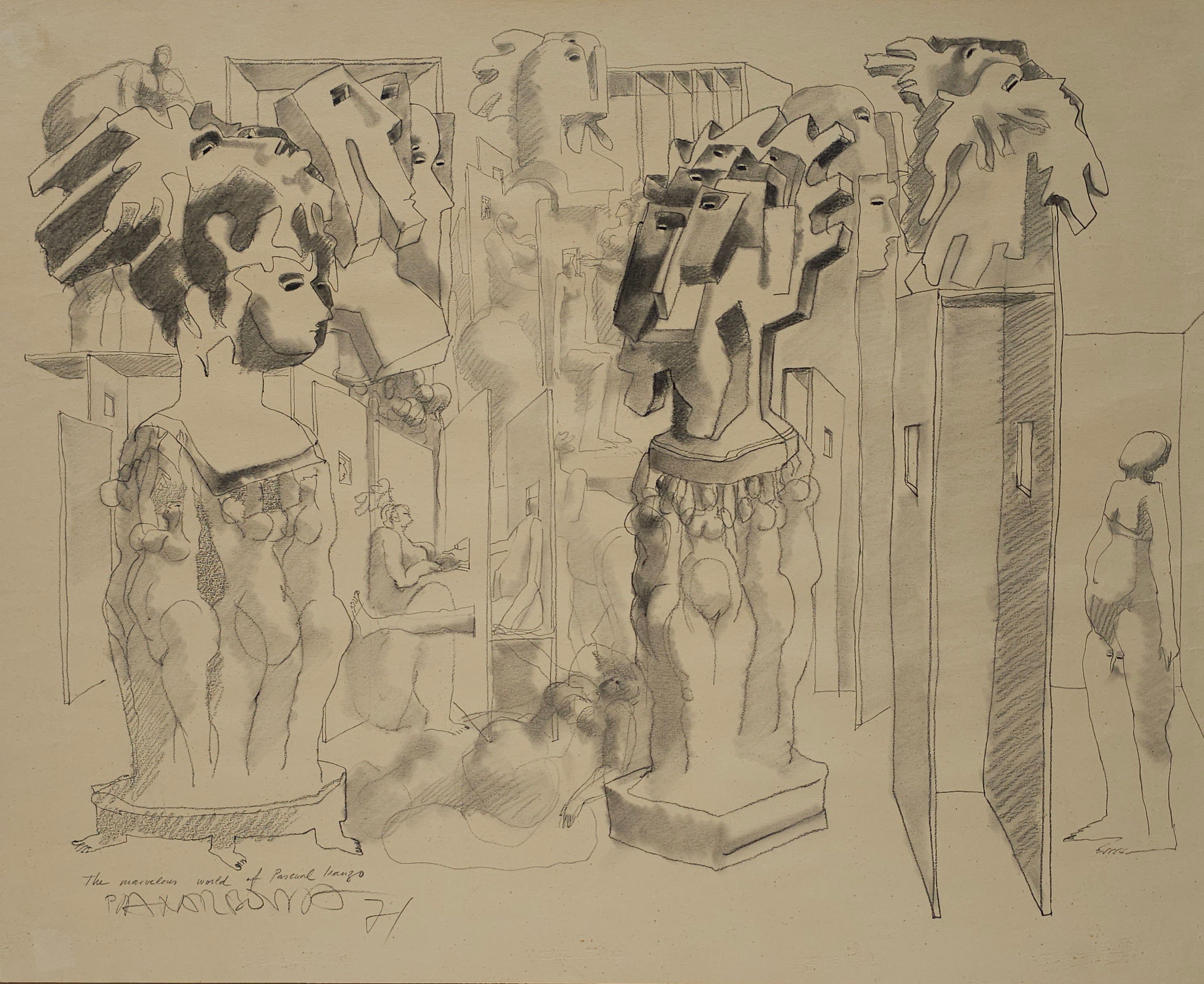 Images for 3669928. JOSEP PLA-NARBONA. PENCIL DRAWING. “THE MARVELUS ...
