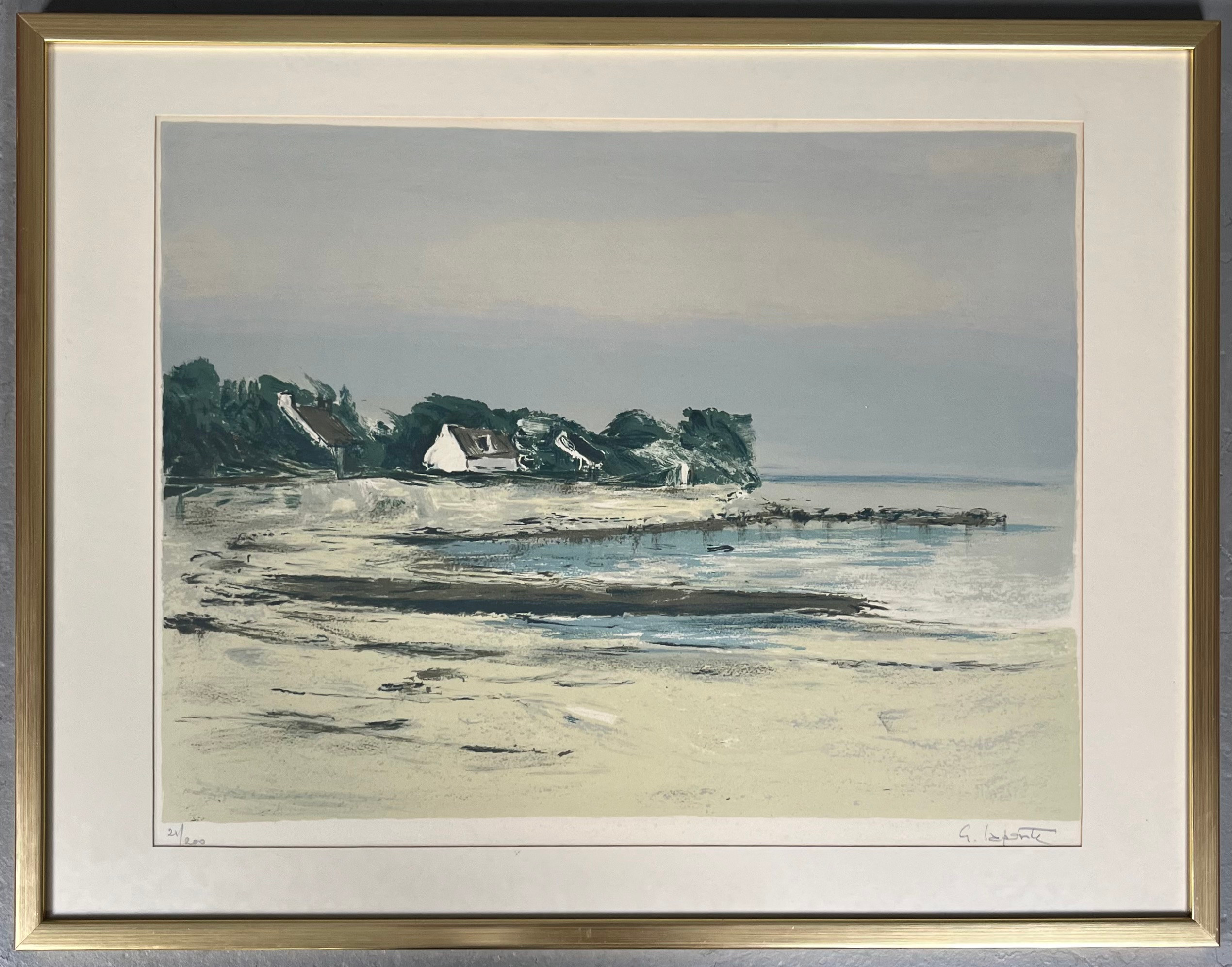 Images for 3687833. GEORGES LAPORTE. Lithograph in colours, signed