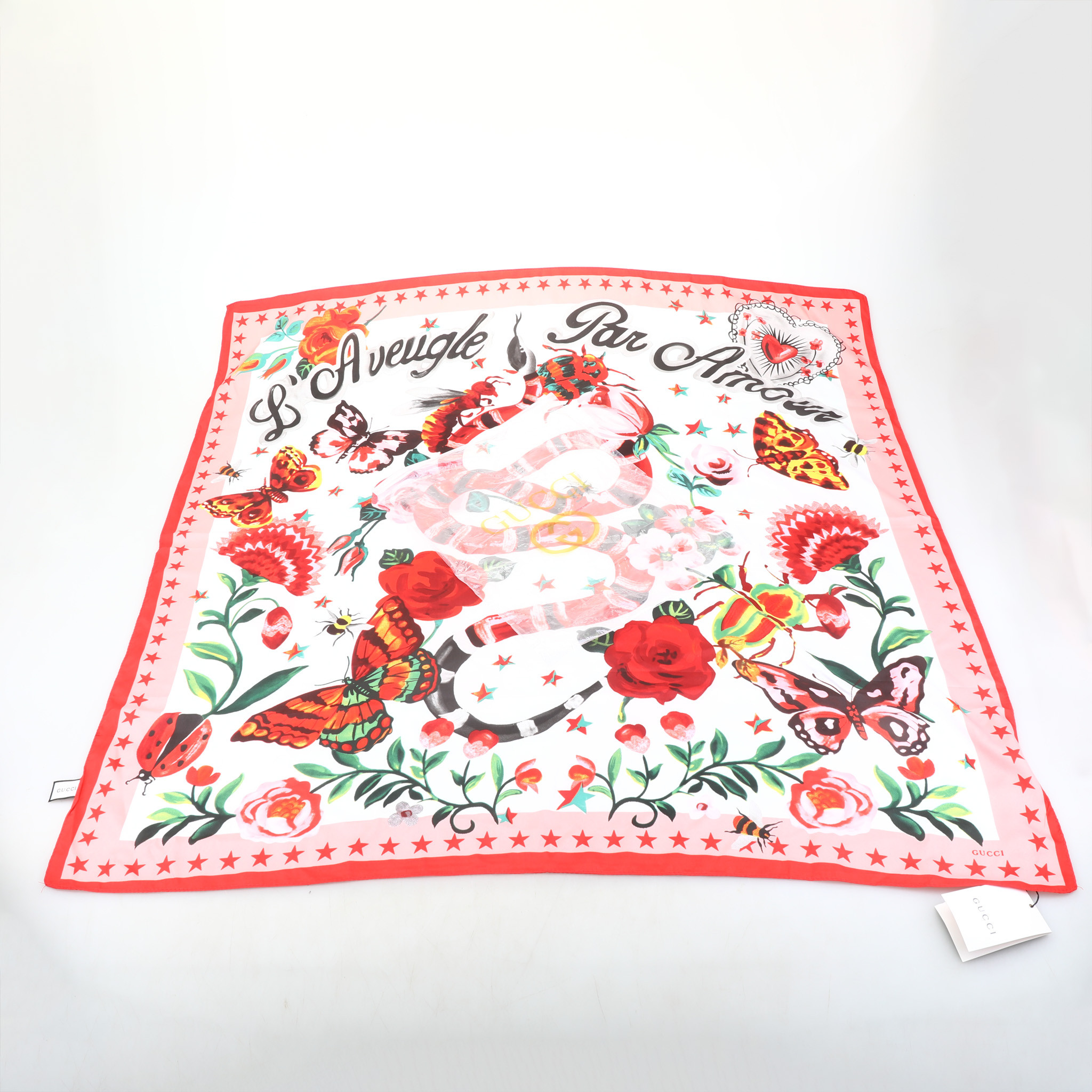 Images for 3701582. SCARF, Gucci, “L'aveugle par amour”. - Auctionet