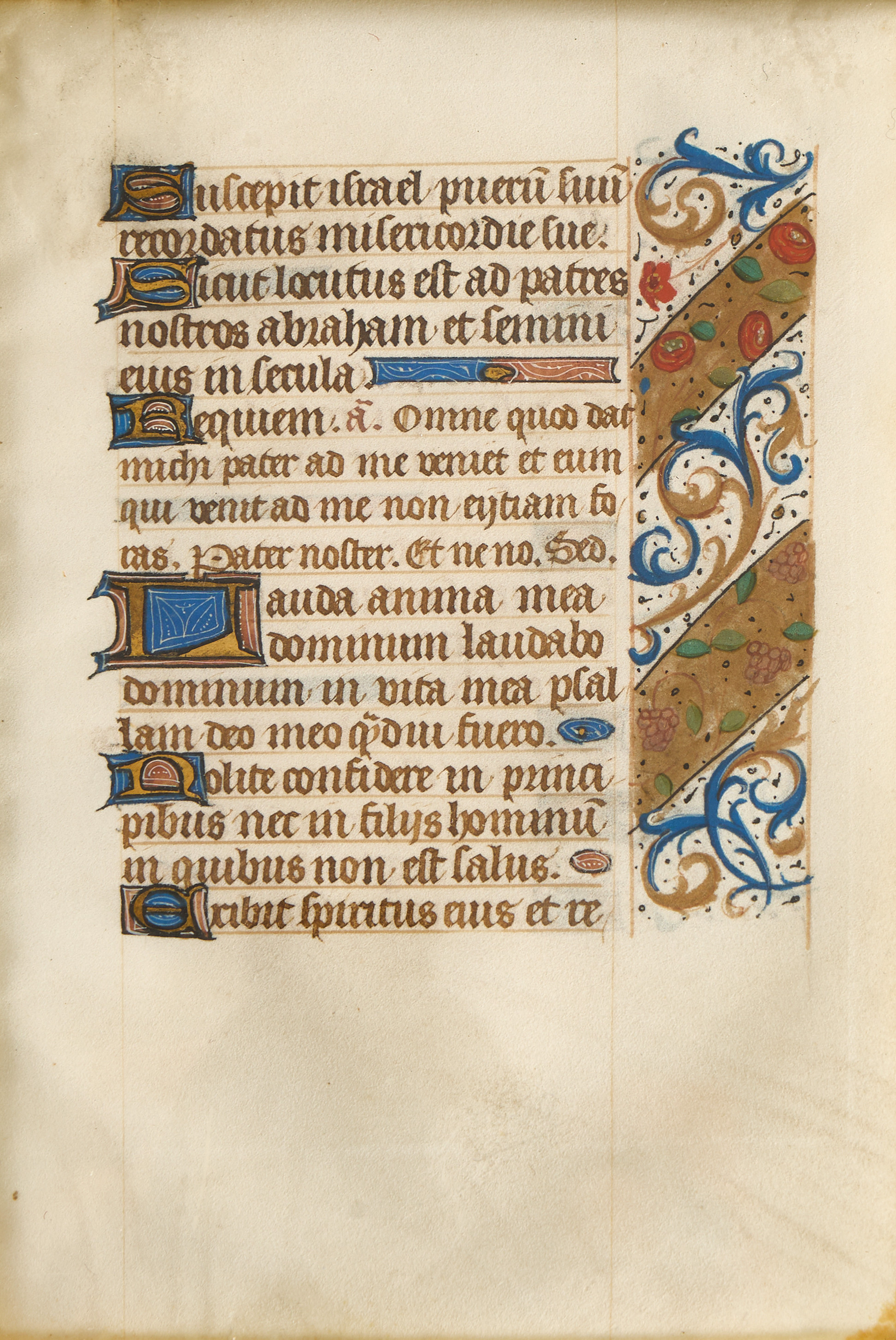 Images for 3830408. ILLUMINATED MANUSCRIPT, late 15th century, 1 ...