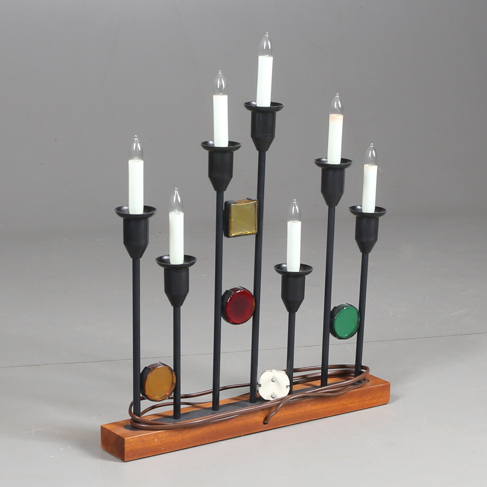 Images for 384069. ELECTRIC CANDLEHOLDER, 7 light points, Osram