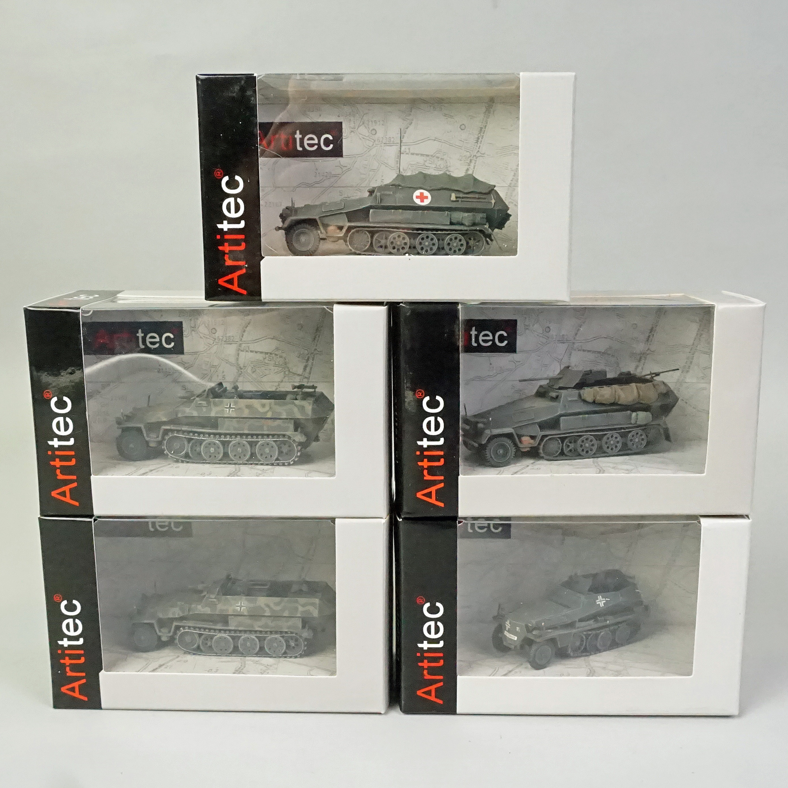 ARTITEC, PANSARFORDON, 5st, Scala 1:87.