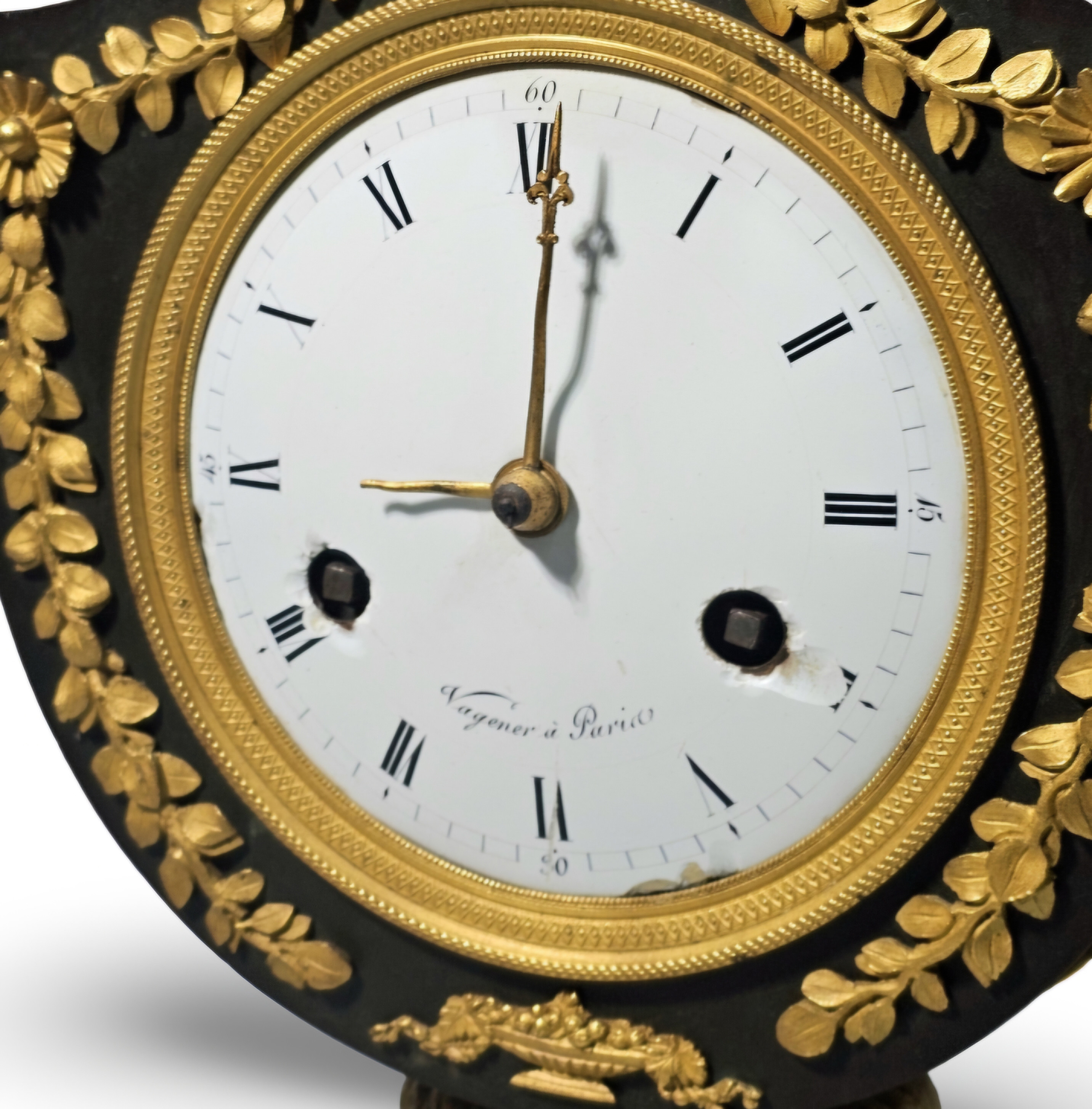 Images for 4255652. VAGENIER A PARIS. Empire-style mantel clock, urn ...