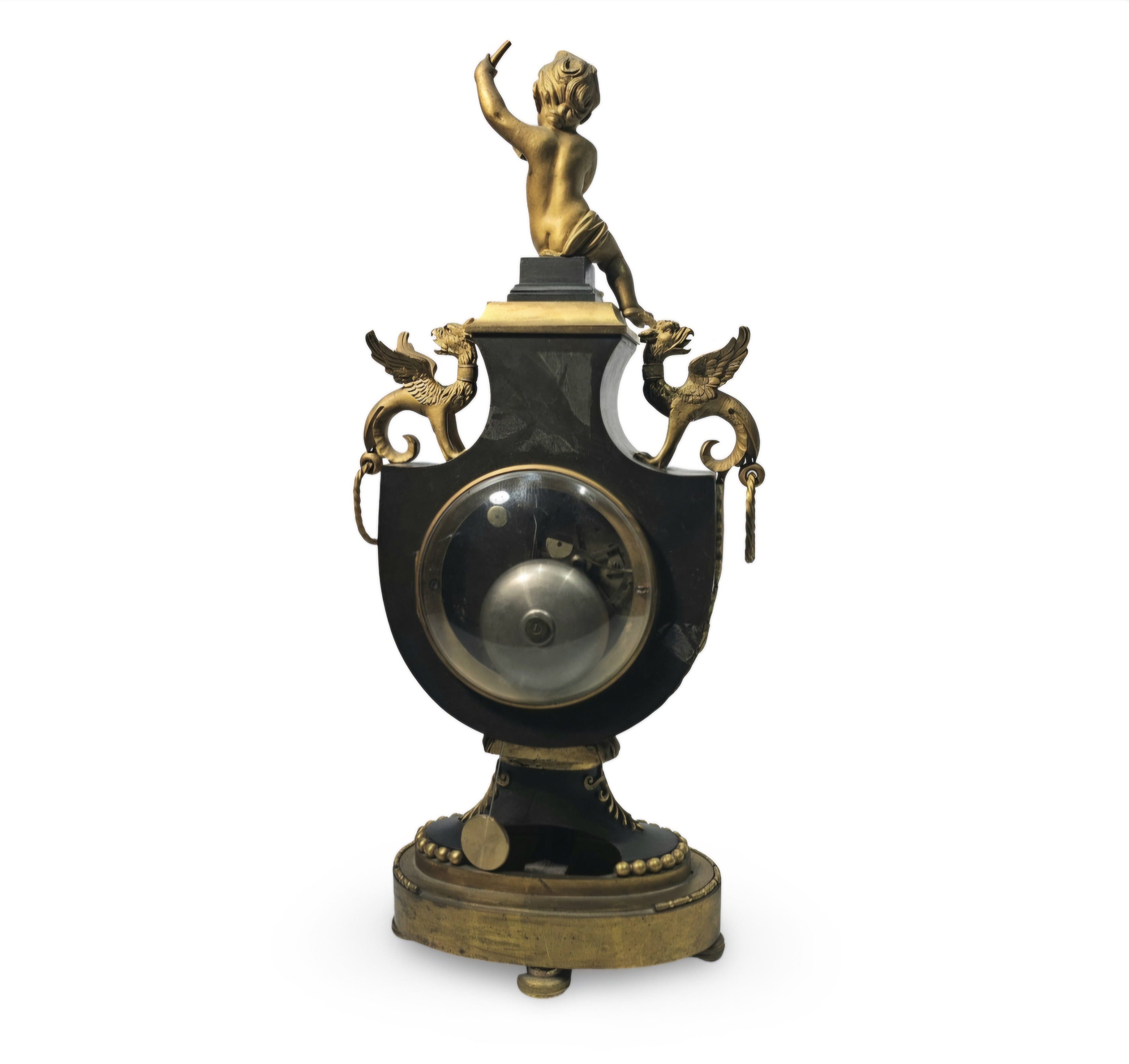 Images for 4255652. VAGENIER A PARIS. Empire-style mantel clock, urn ...
