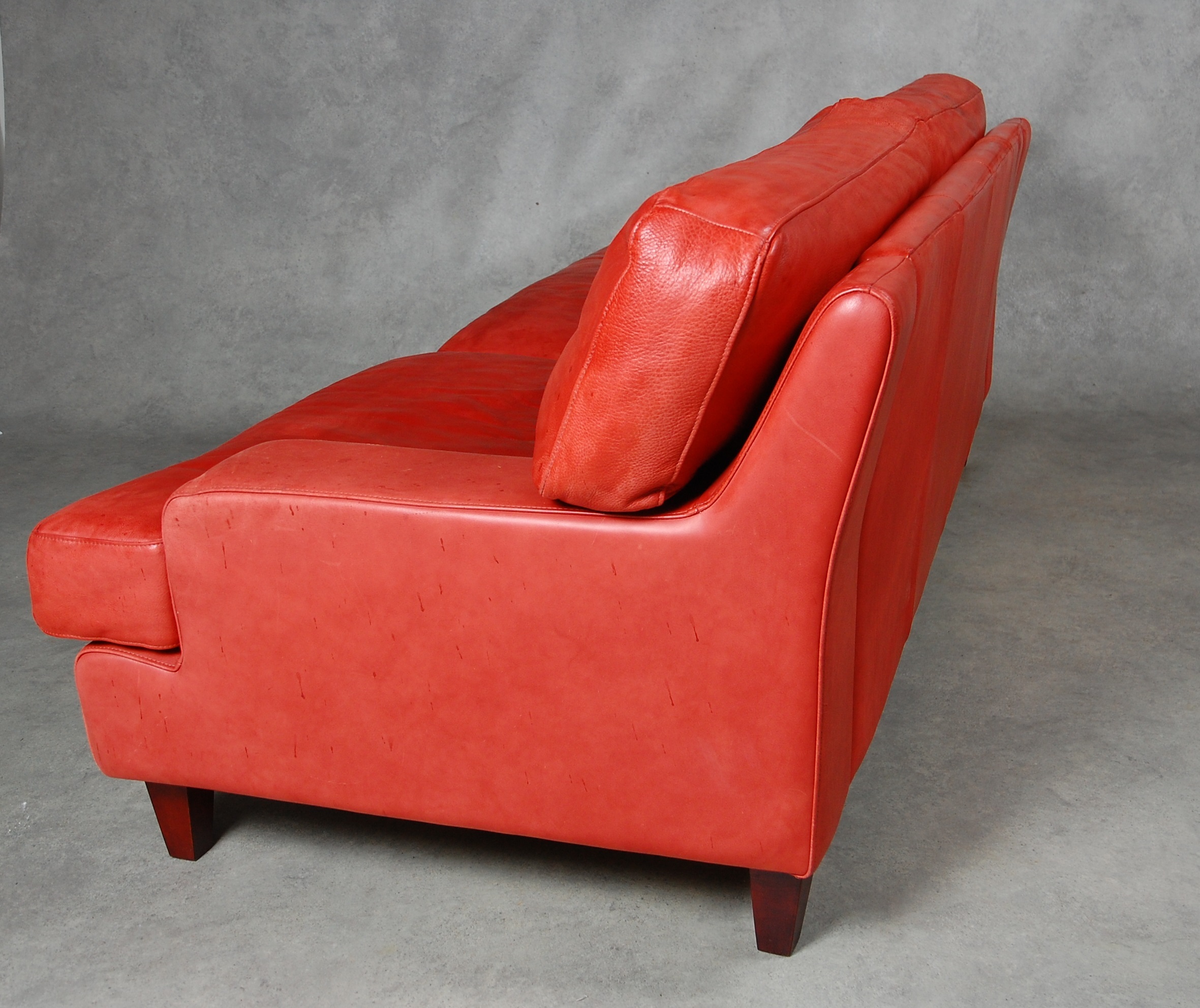 Images for 431367. SOFA, leather with down padding.