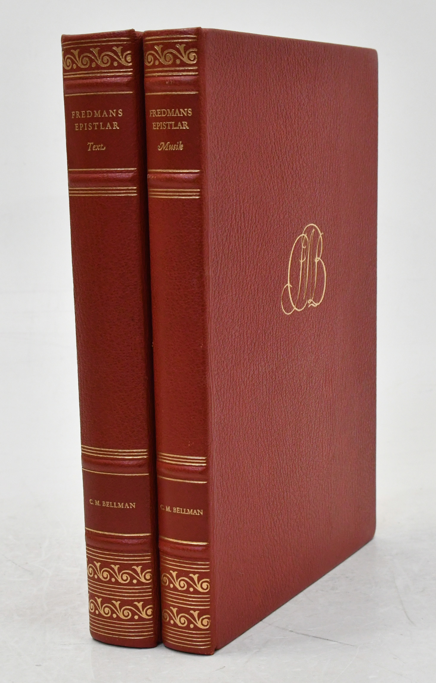 BELLMAN, CARL-MICHAEL. Fredmans epistlar / Fredmans epistlar musik. Lillebror Söderlundh. Bibliofilutgåva.