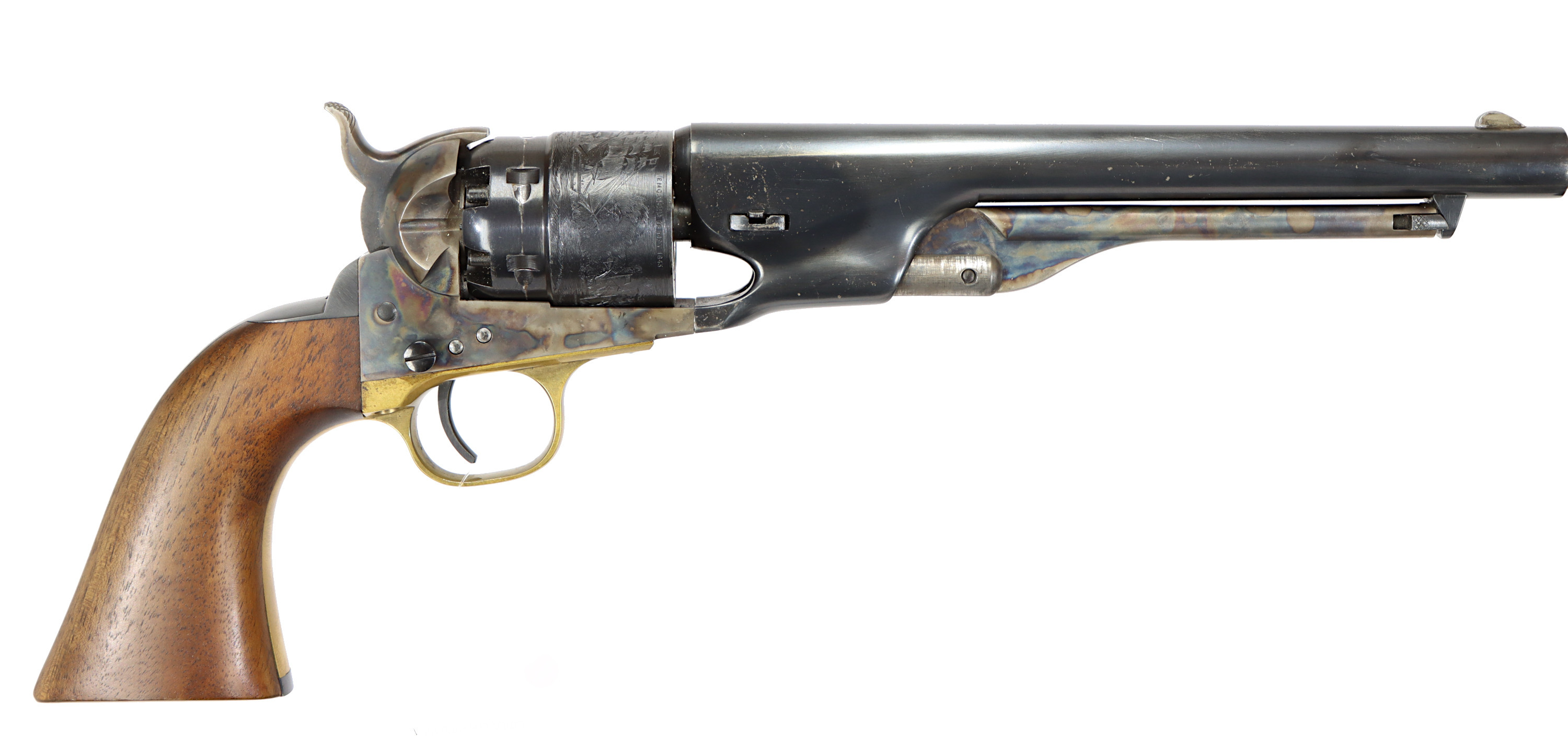 REVOLVER, fabrikat Colt, modell Army 1860, kaliber .44 Svartkrut, tillv.nr 203044.
