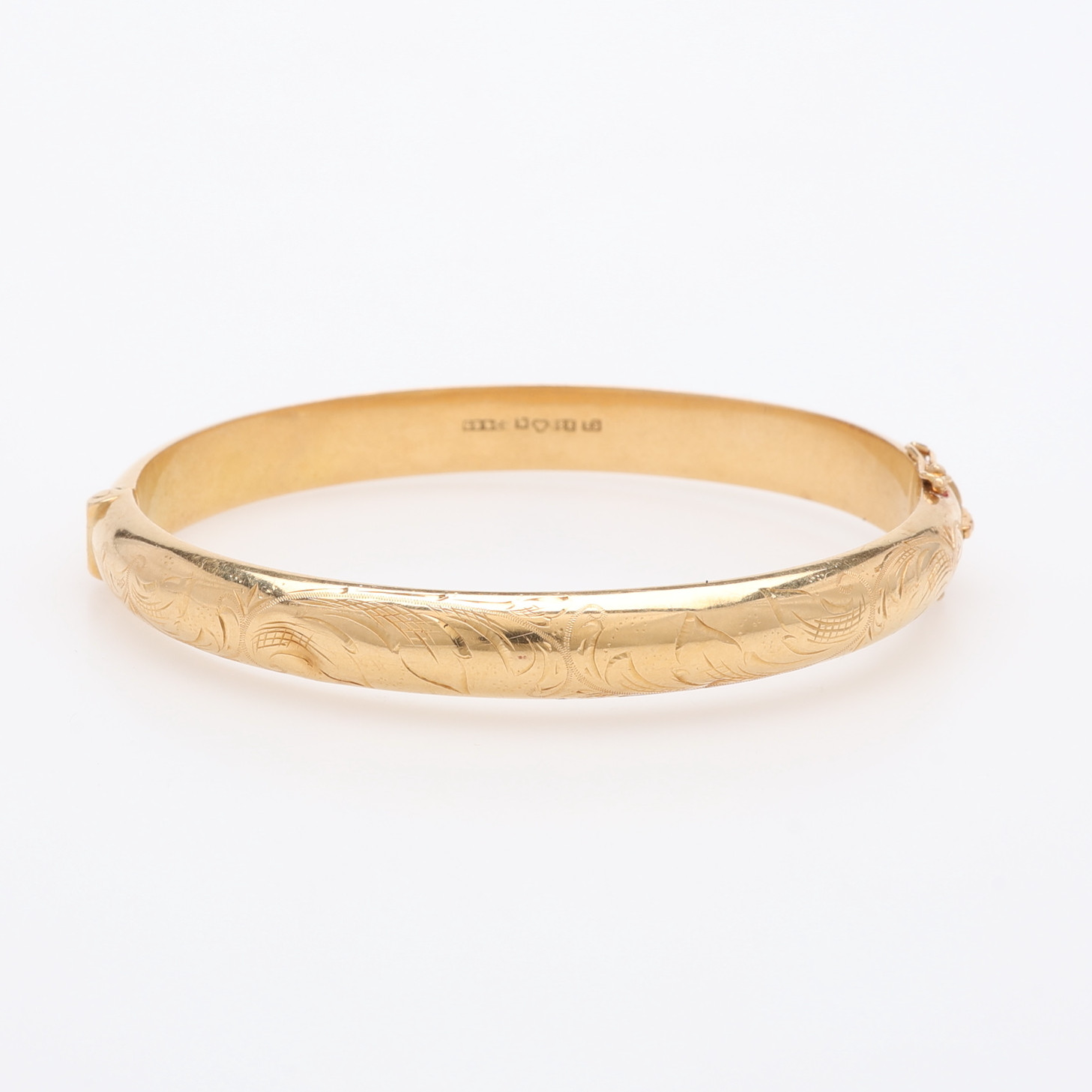 ARMRING, 18K GULD, GUSTAF DAHLGREN & CO, MALMÖ, 1955, CIRKA 12,9 GRAM.