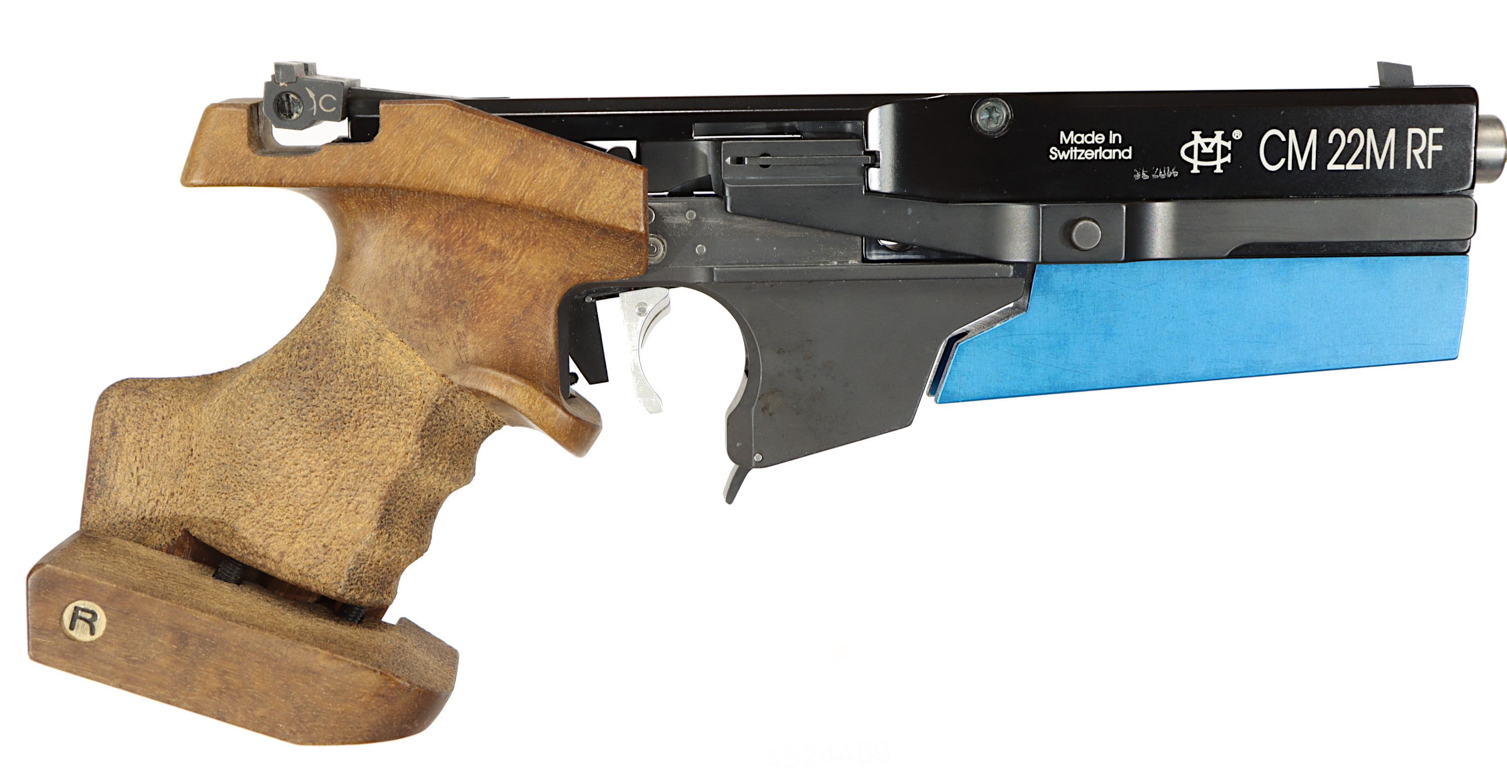 PISTOL, fabrikat Morini, modell CM 22M RF, kaliber .22LR, tillv.nr 01148-A, se-nr SE2394506.