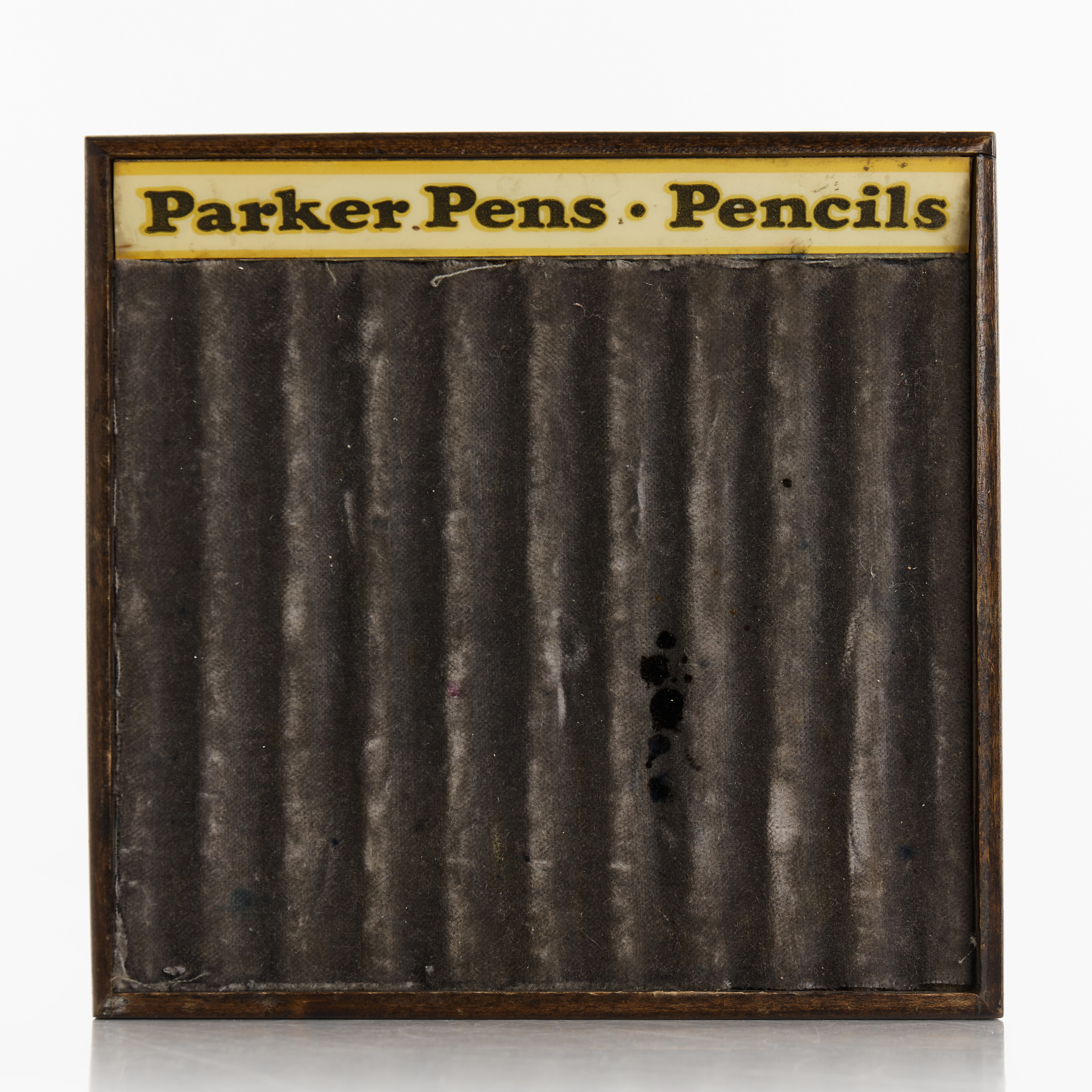 PARKER PENNOR. Displayställ, för 10 pennor, 1920/30-tal.