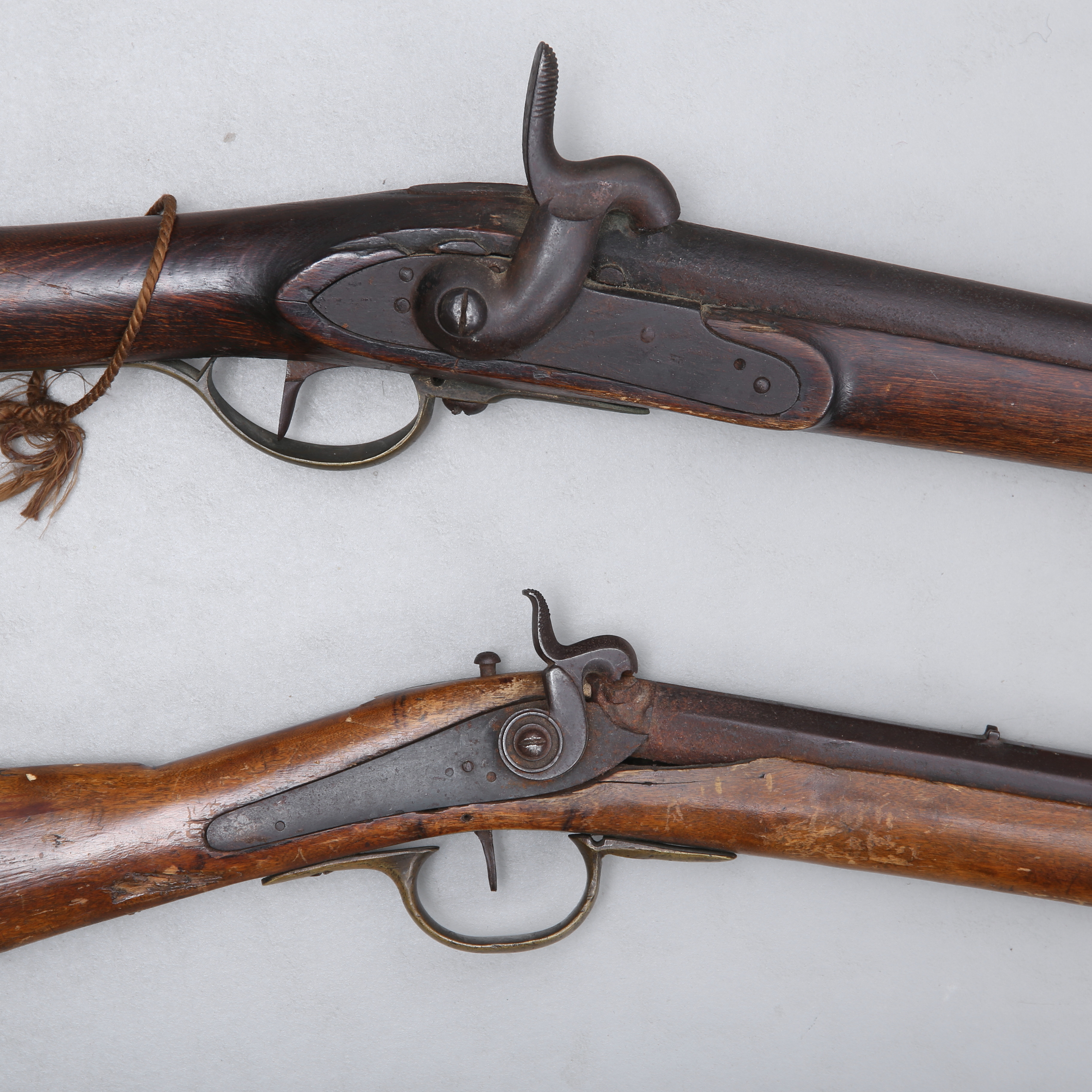 Images for 4558843. A set of two 19th century slingshot rifles. - Auctionet