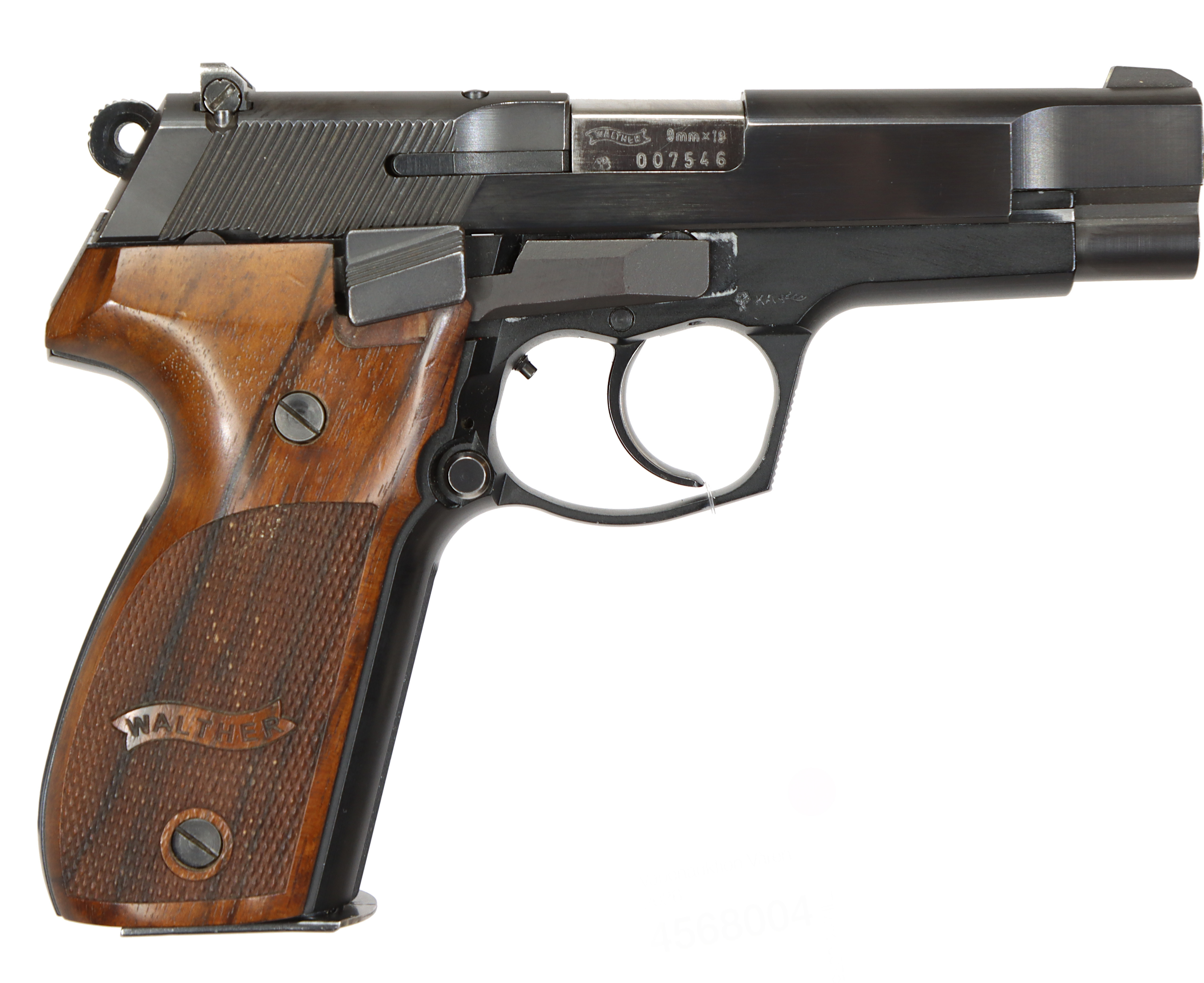 PISTOL, fabrikat Walther Ulm, modell P88, kaliber 9x19, tillv.nr 007546, se-nr SE0143465.