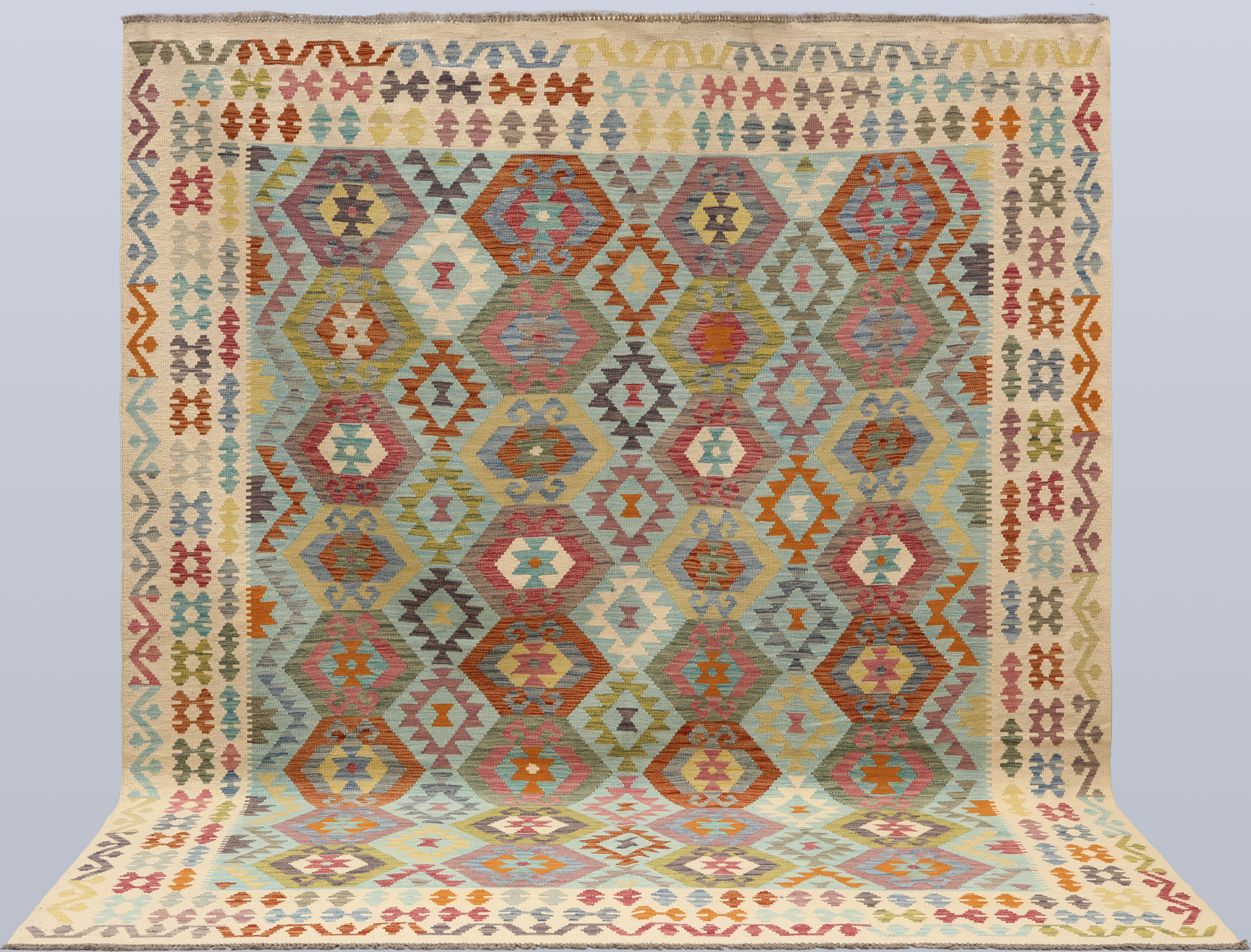 SALONGSMATTA Kelim, 288x250 cm.