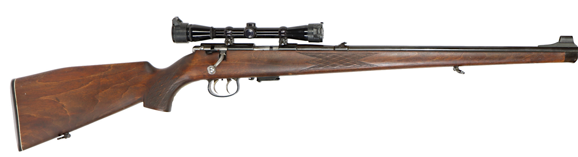 KULGEVÄR, fabrikat Anschütz, modell 1518, kaliber .22WMR, tillv.nr 1036622.