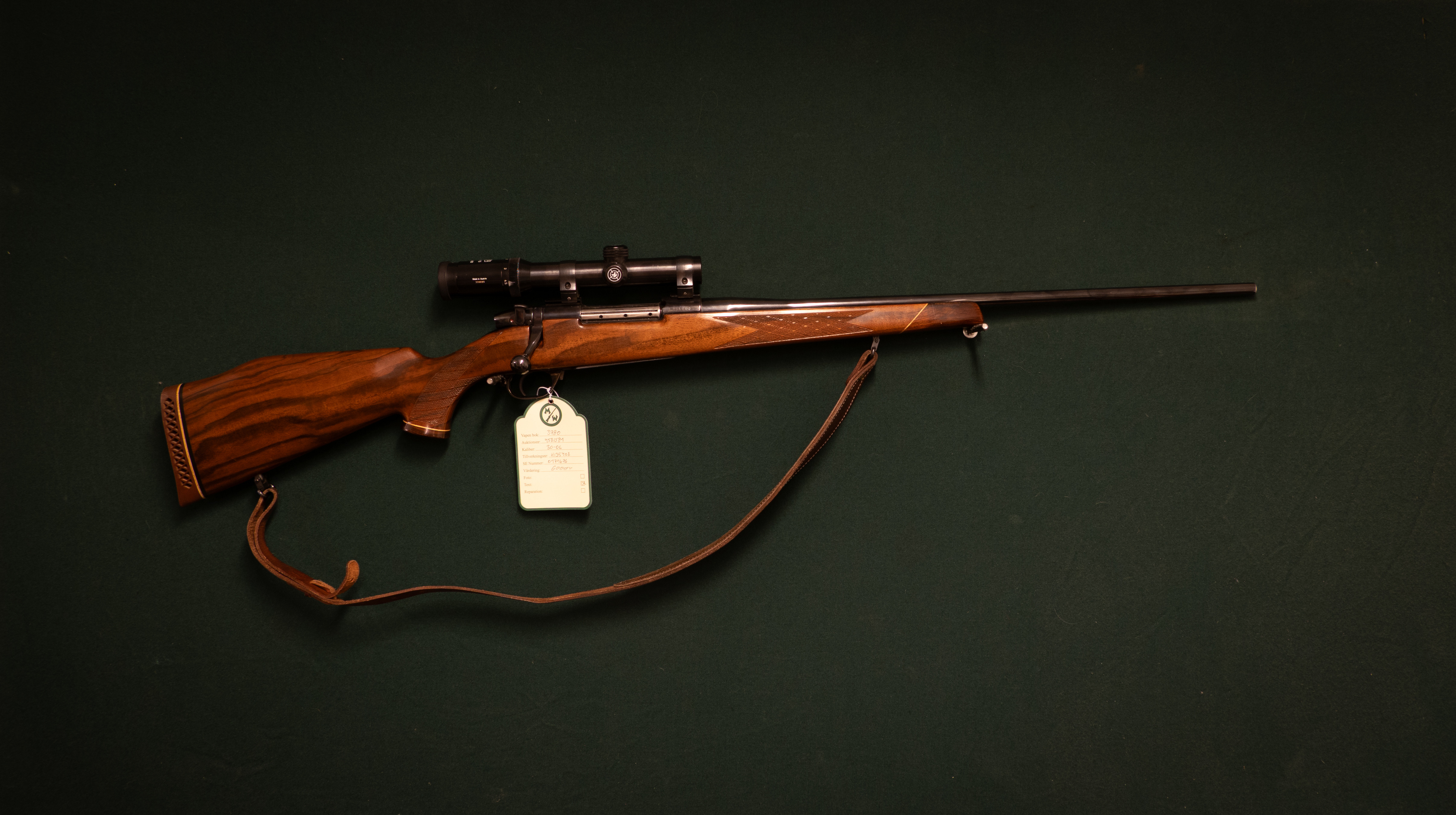 Weatherby MKV kal. 30-06 Tillv.nr. H135408.