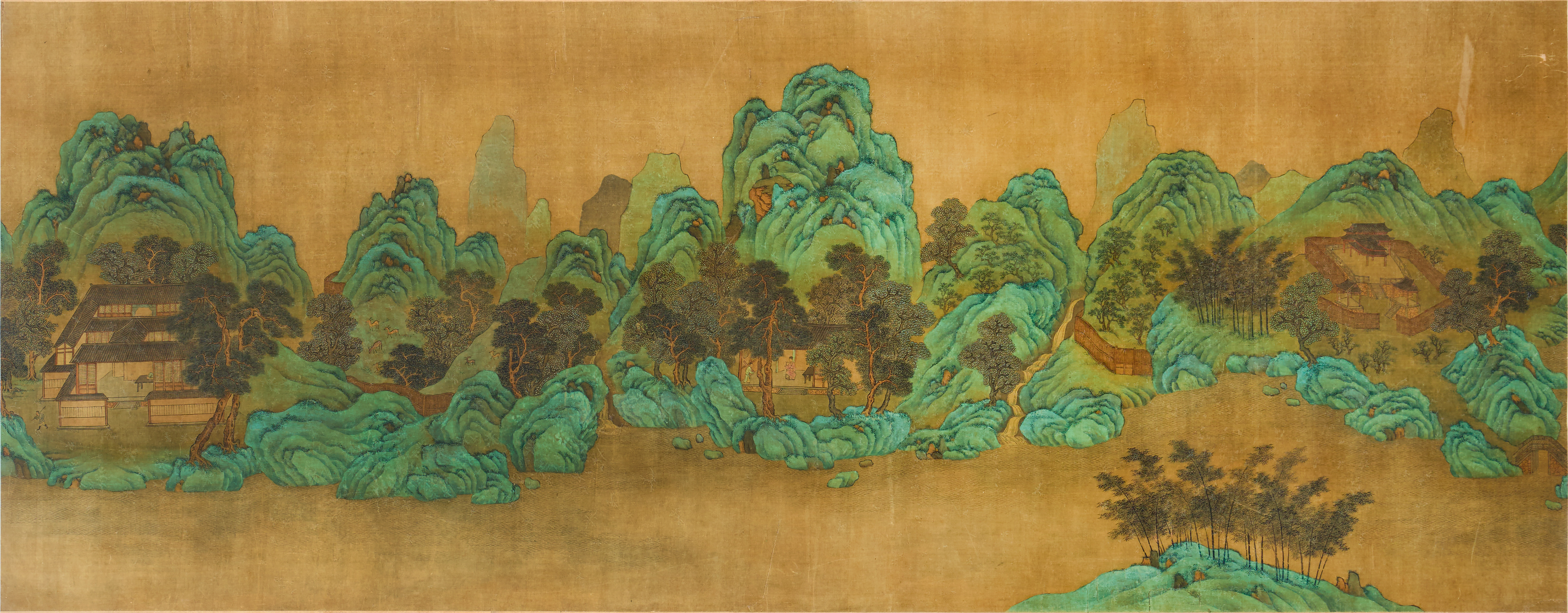 OKÄND KONSTNÄR. Landskap, Kina, troligen 1800-tal.