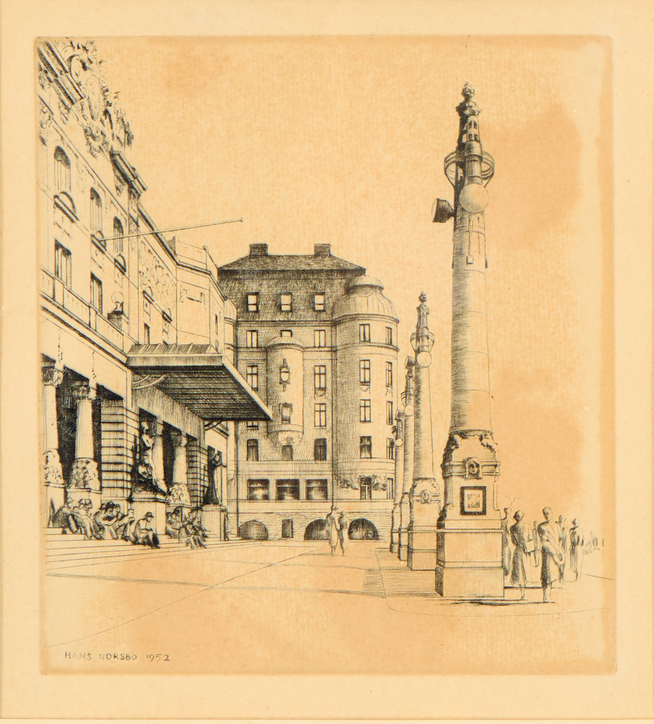 HANS JOHANSON NORSBO. Dramaten.