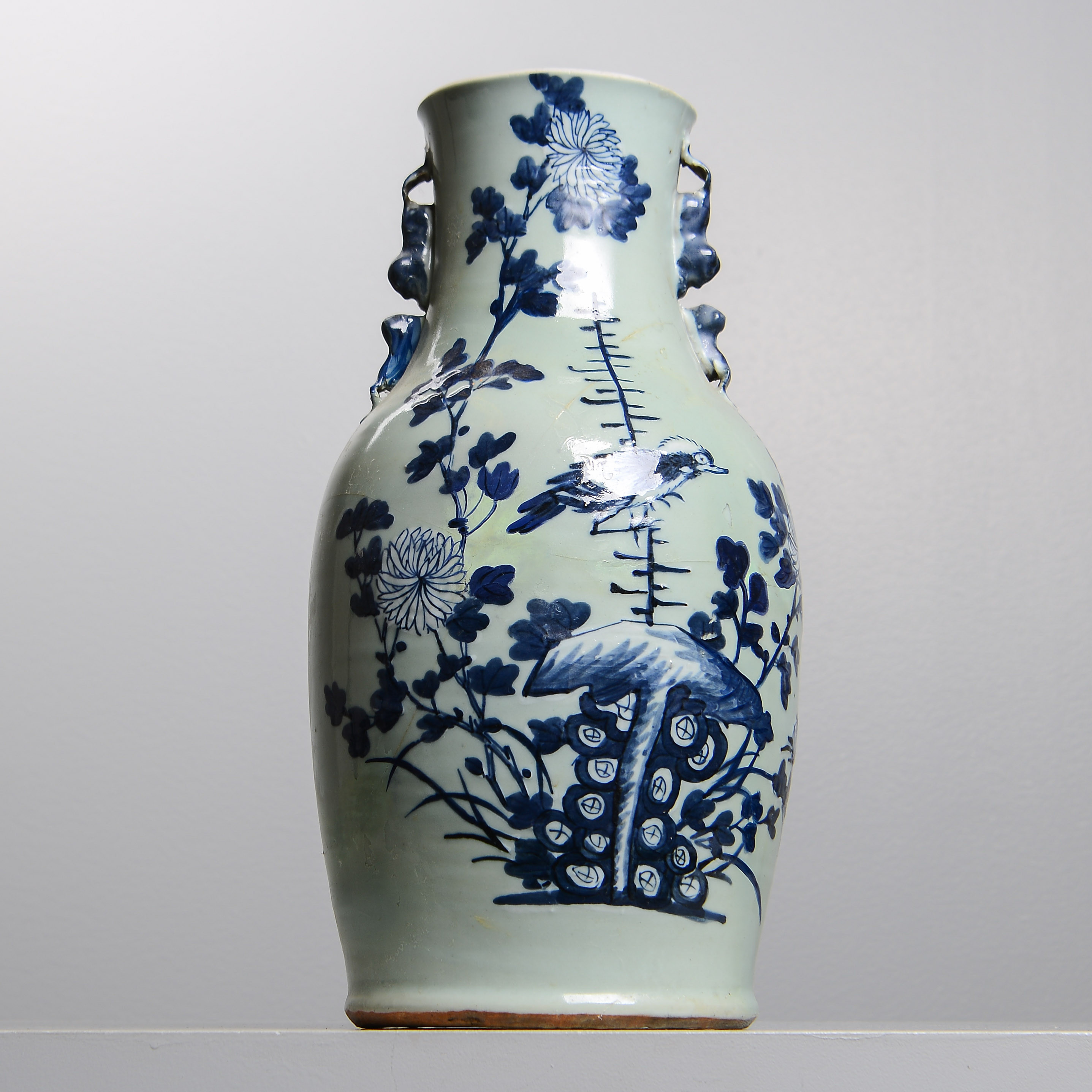 GOLVVAS, porslin, Kina, 1800-tal.