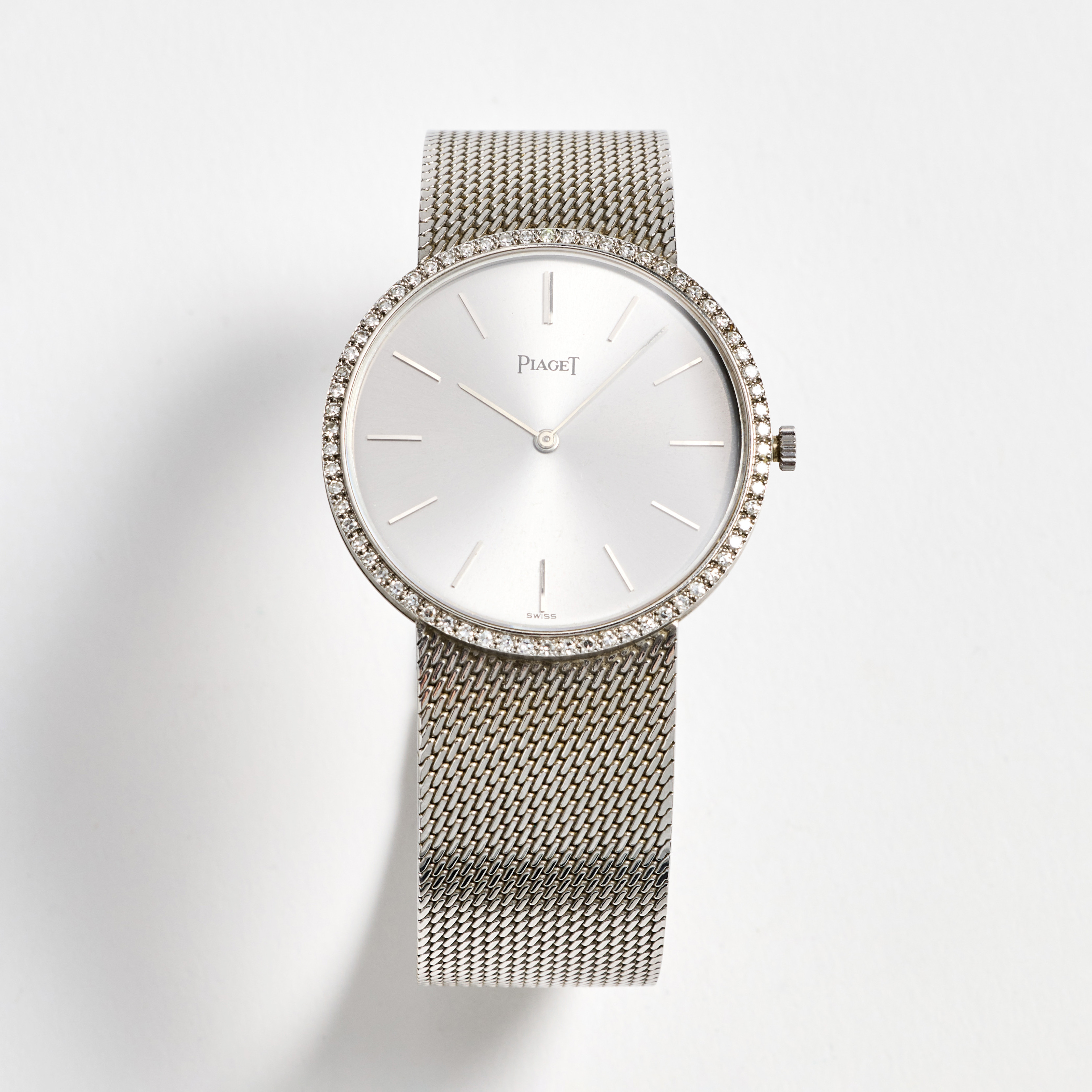 PIAGET, armbandsur, 32 mm, 18K vitguld, ca 1975.