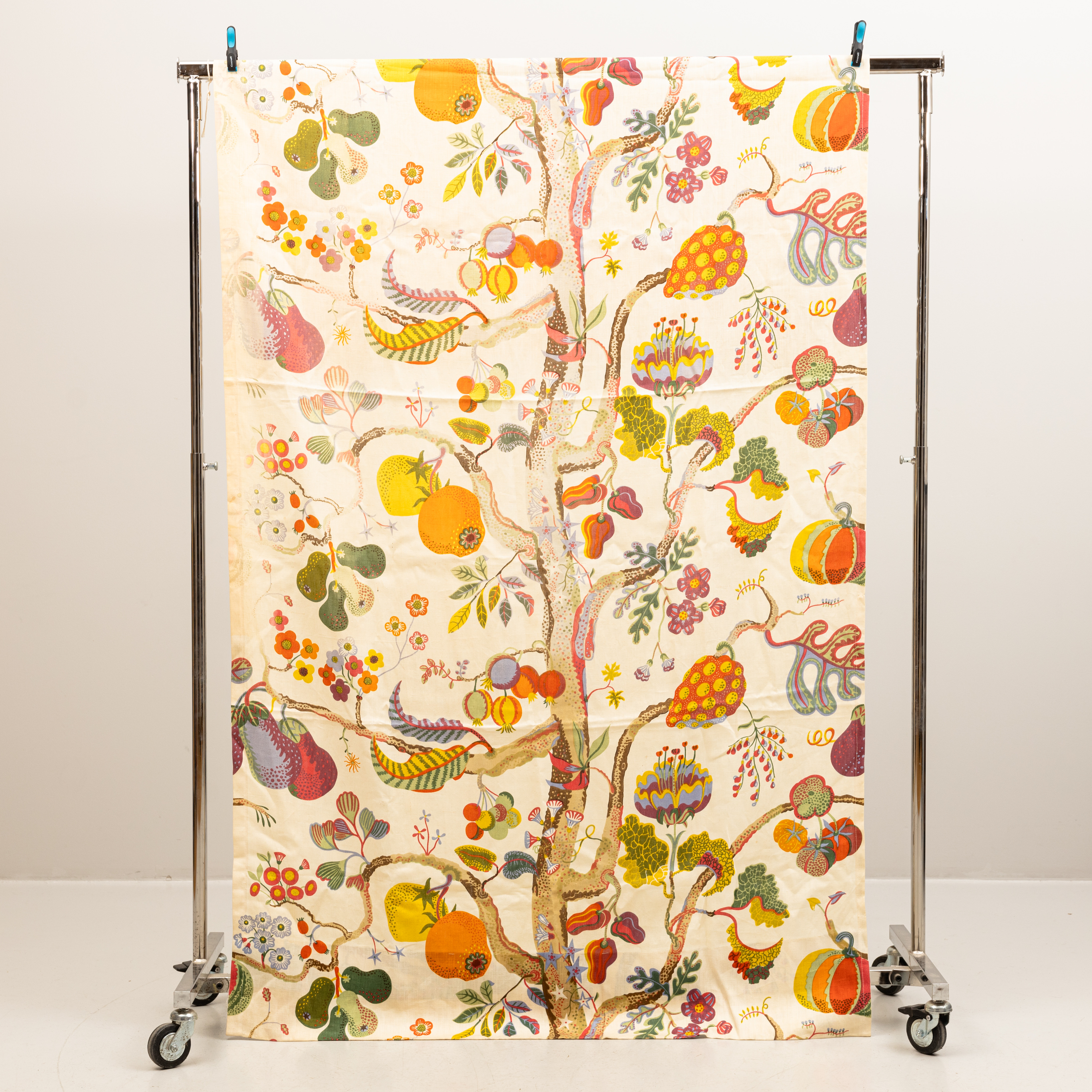 Images for 4598092. JOSEF FRANK. A pair of linen “Vegetable Tree