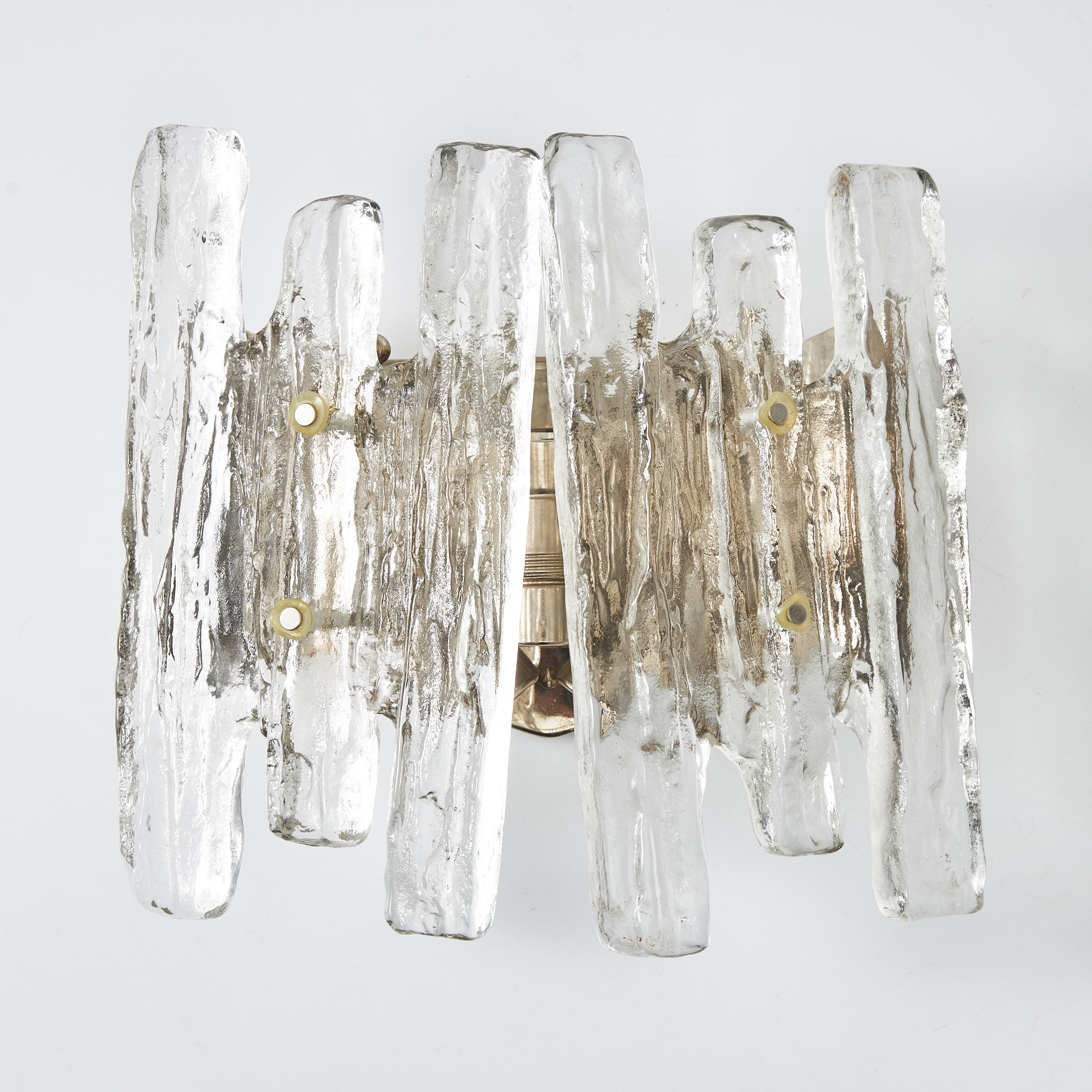 J.T. KALMAR, Väggarmatur, Österrike. 2 istappar.