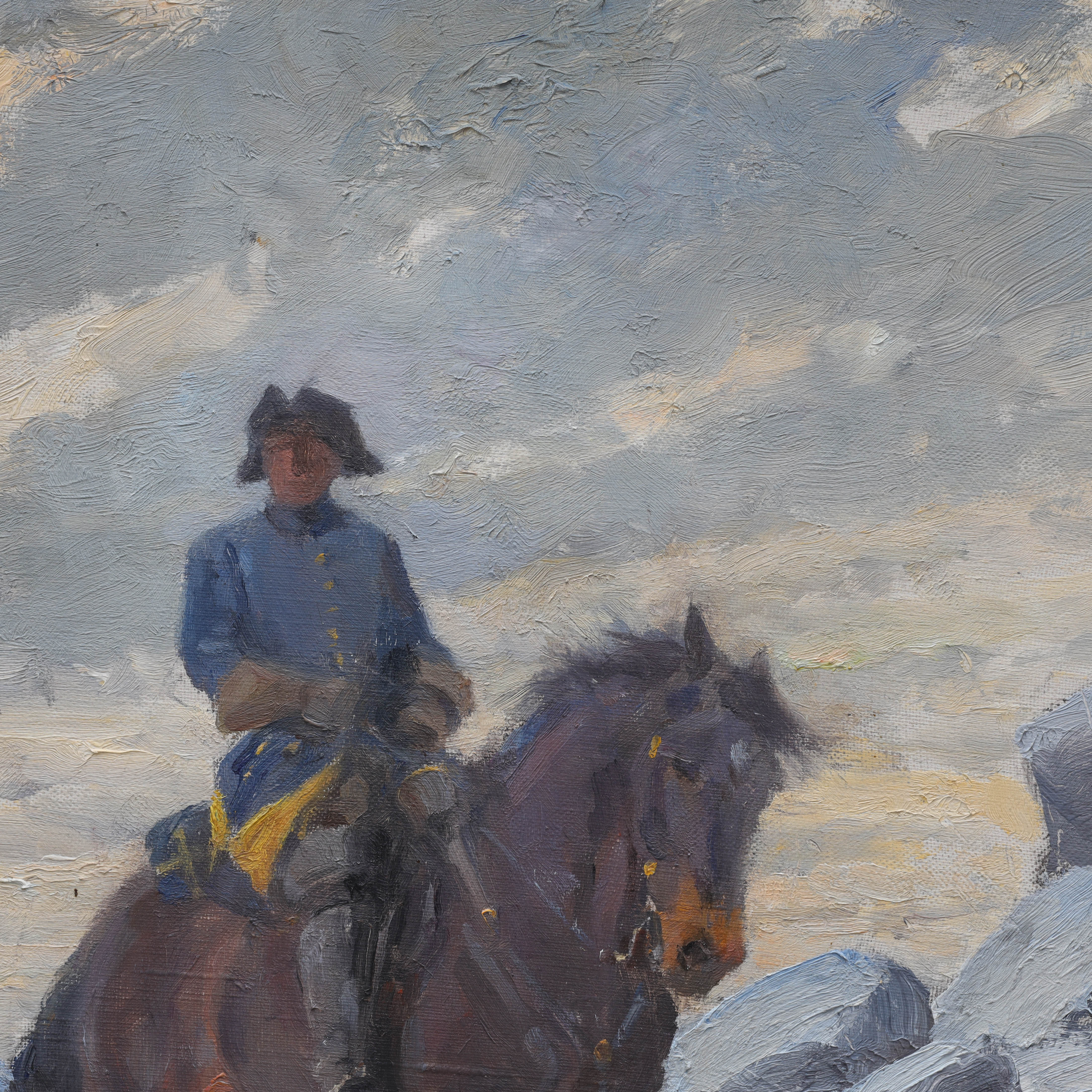 Images For 4609706 ALEXANDER LANGLET Oil On Canvas Riding Karolin In images-for-4609706-alexander-langlet-oil-on-canvas-riding-karolin-in