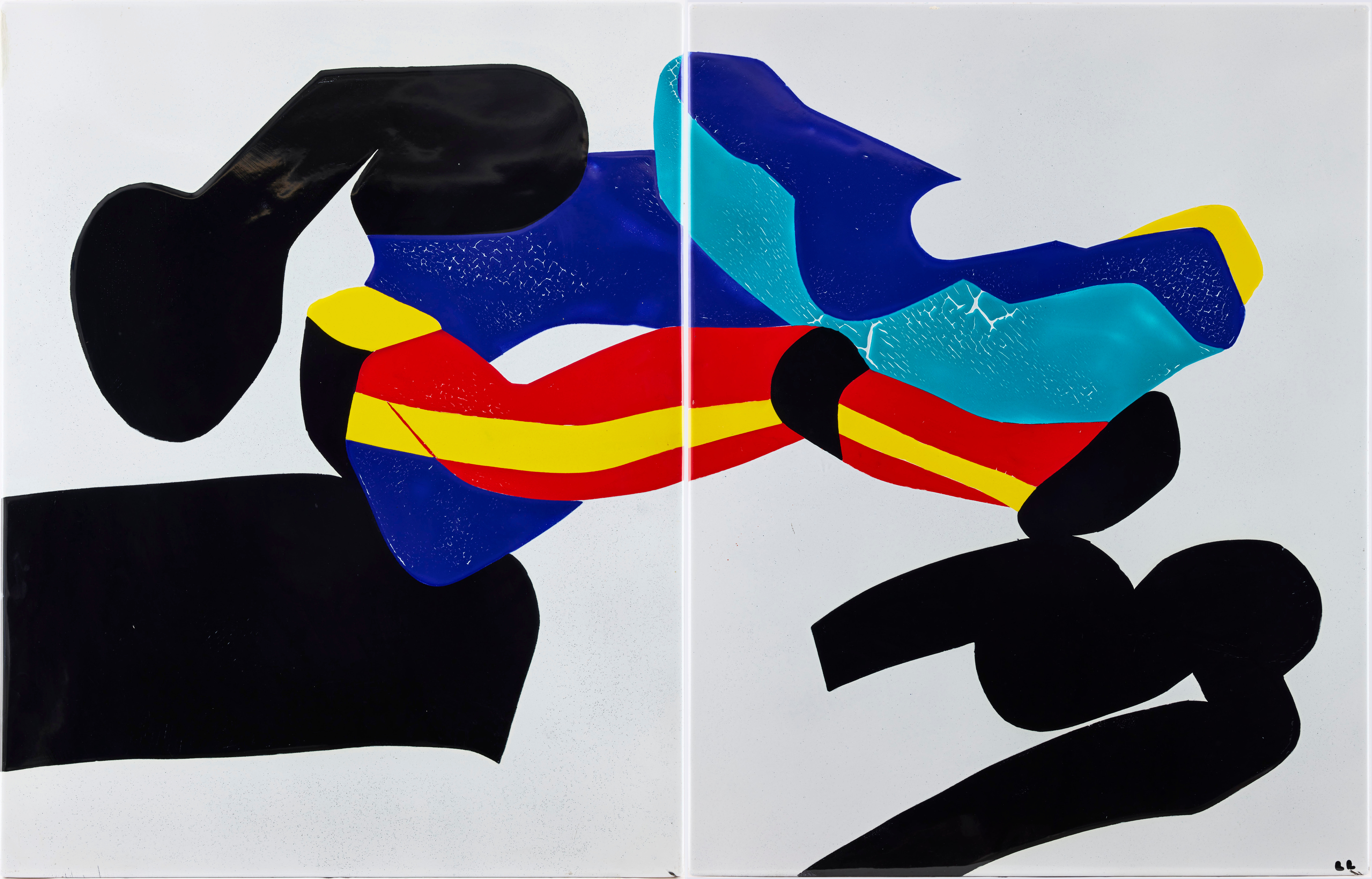 LAGE LINDELL. "Komposition 1".