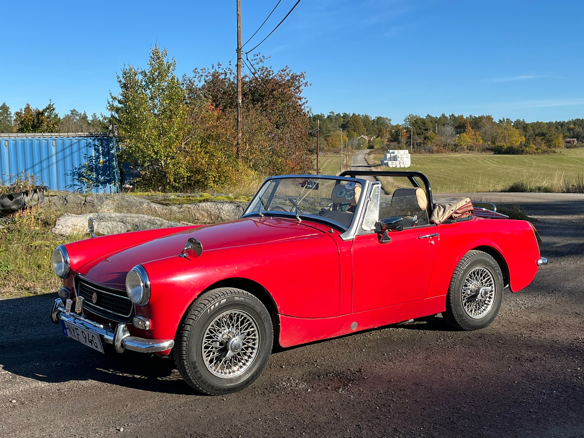 MG MIDGET, 1972, England.