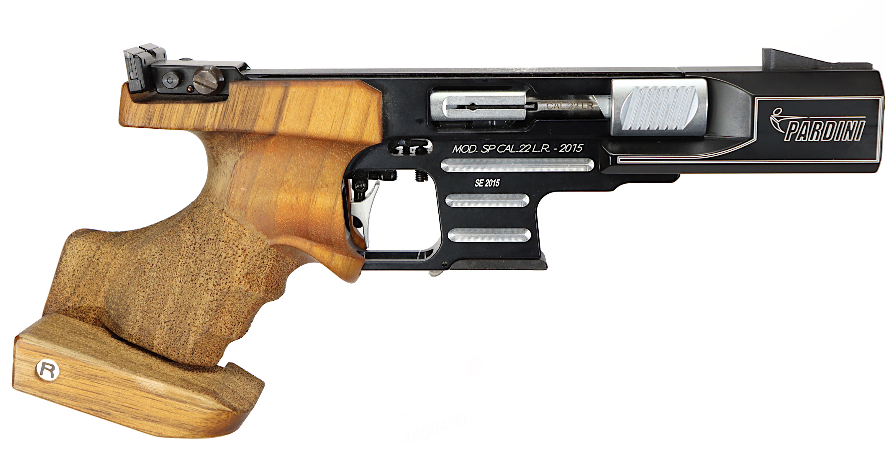 PISTOL, italienskt, Halvautomatisk, fabrikat Pardini, modell SP, kaliber .22lr, tillv.nr B19731.
