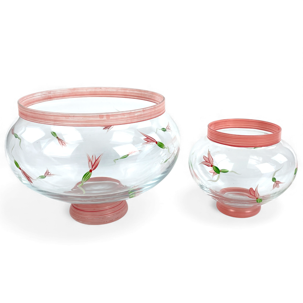 ULRICA HYDMAN VALLIEN. Skålar, 2 st. Glas, Artist Collection, Kosta Boda.