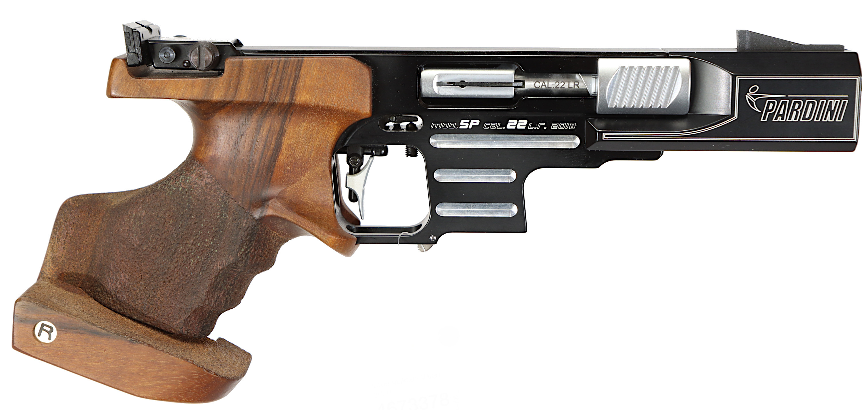 PISTOL, fabrikat Pardini, modell SP, kaliber .22lr, tillv.nr B24012, se-nr SE2870058.
