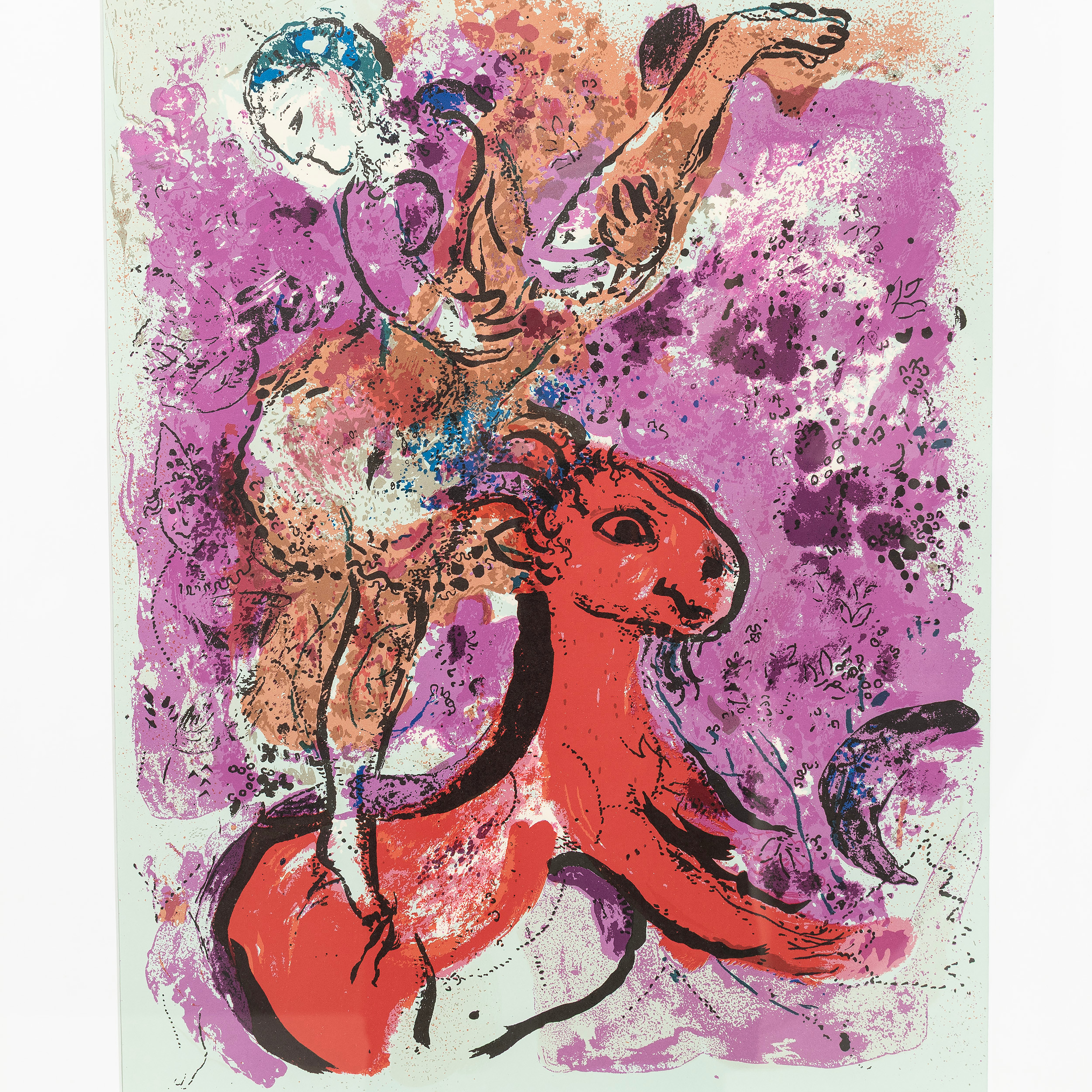 Images for 4677147. MARC CHAGALL. AFTER. Colour lithographic poster, “L ...