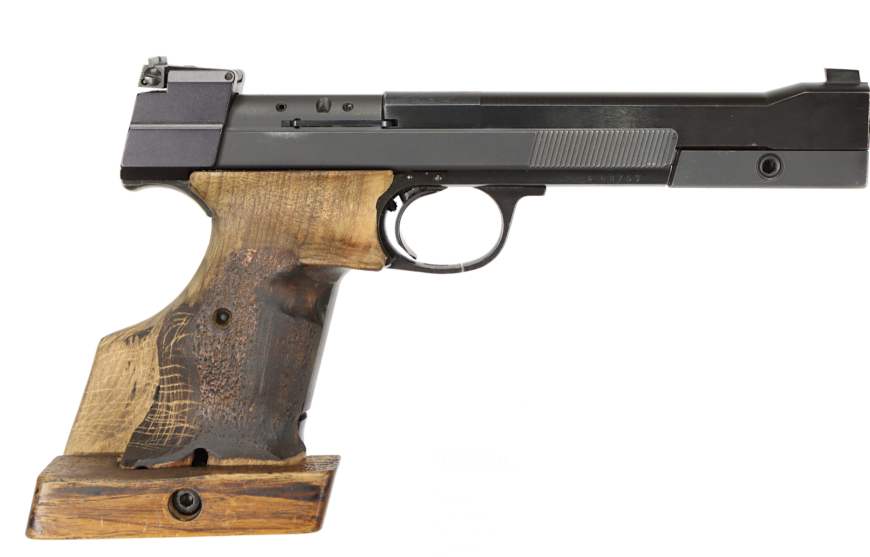 PISTOL, switzerland, Halvautomatiskt, fabrikat Hämmerli, modell 215, kaliber .22LR, tillv.nr 68757.