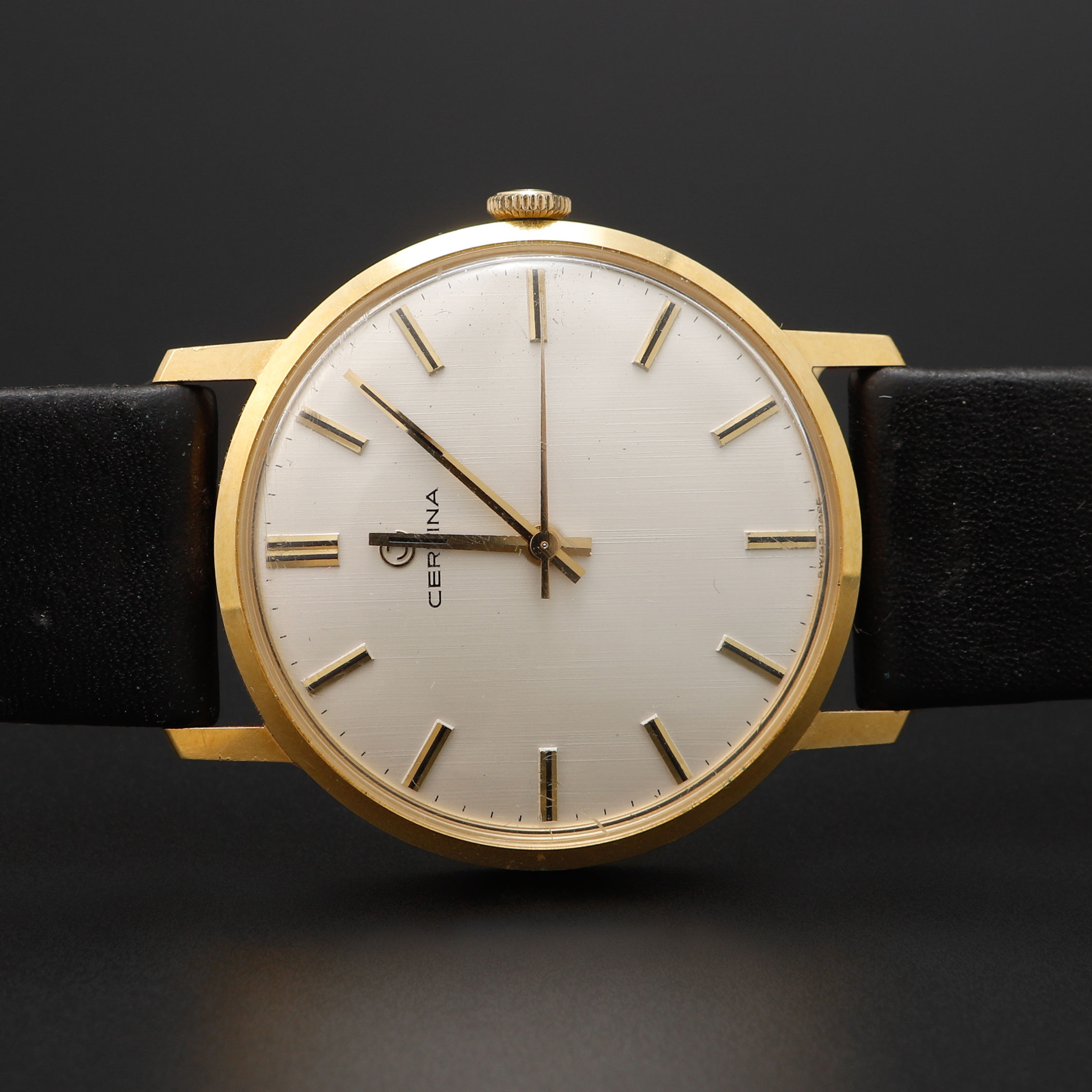 ARMBANDSUR, Certina, 18k guld, manuell, ca 1974.