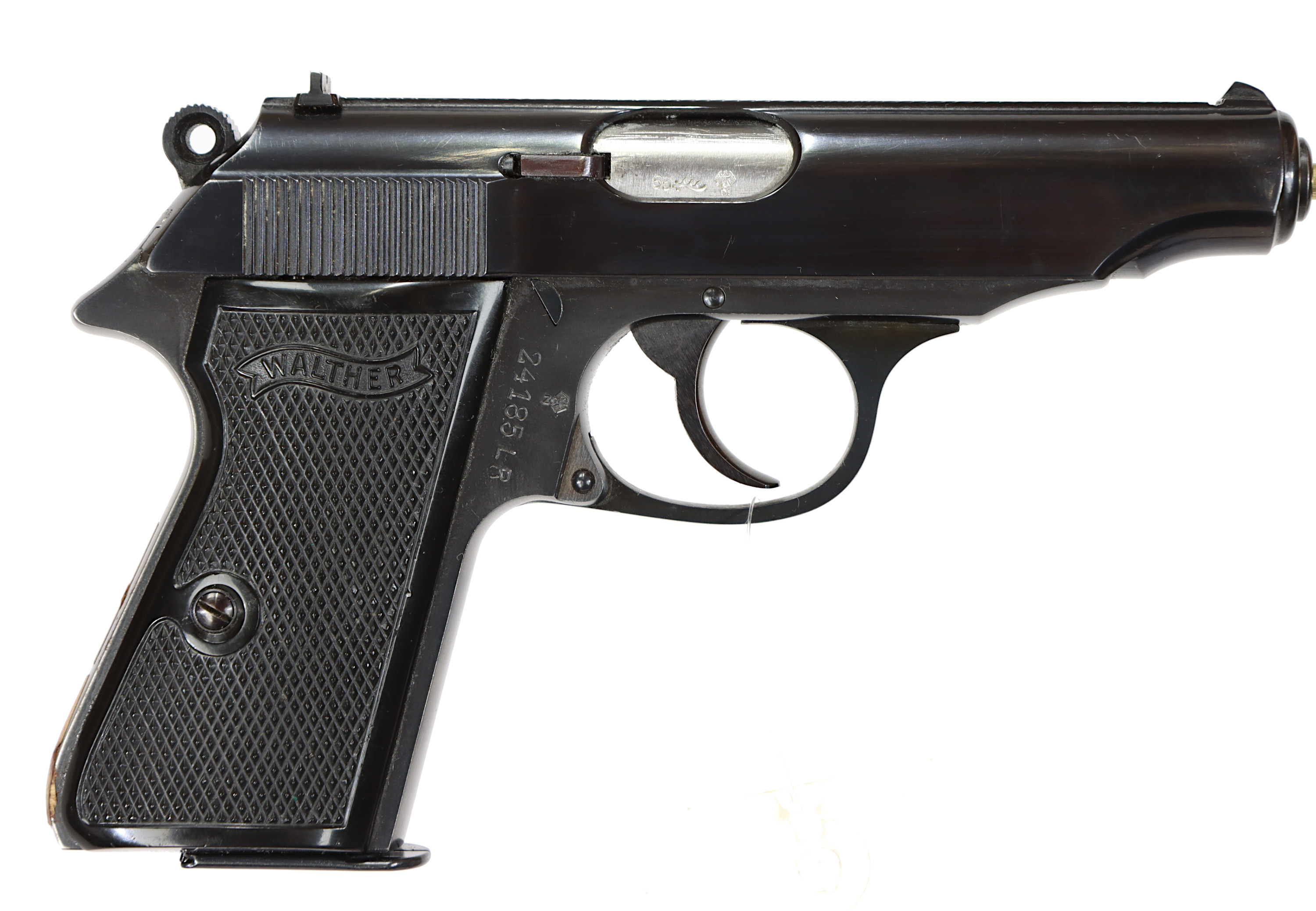 PISTOL, fabrikat Walther Ulm, modell PP, kaliber .22lr, tillv.nr 24185 LR, se-nr SE0284425.