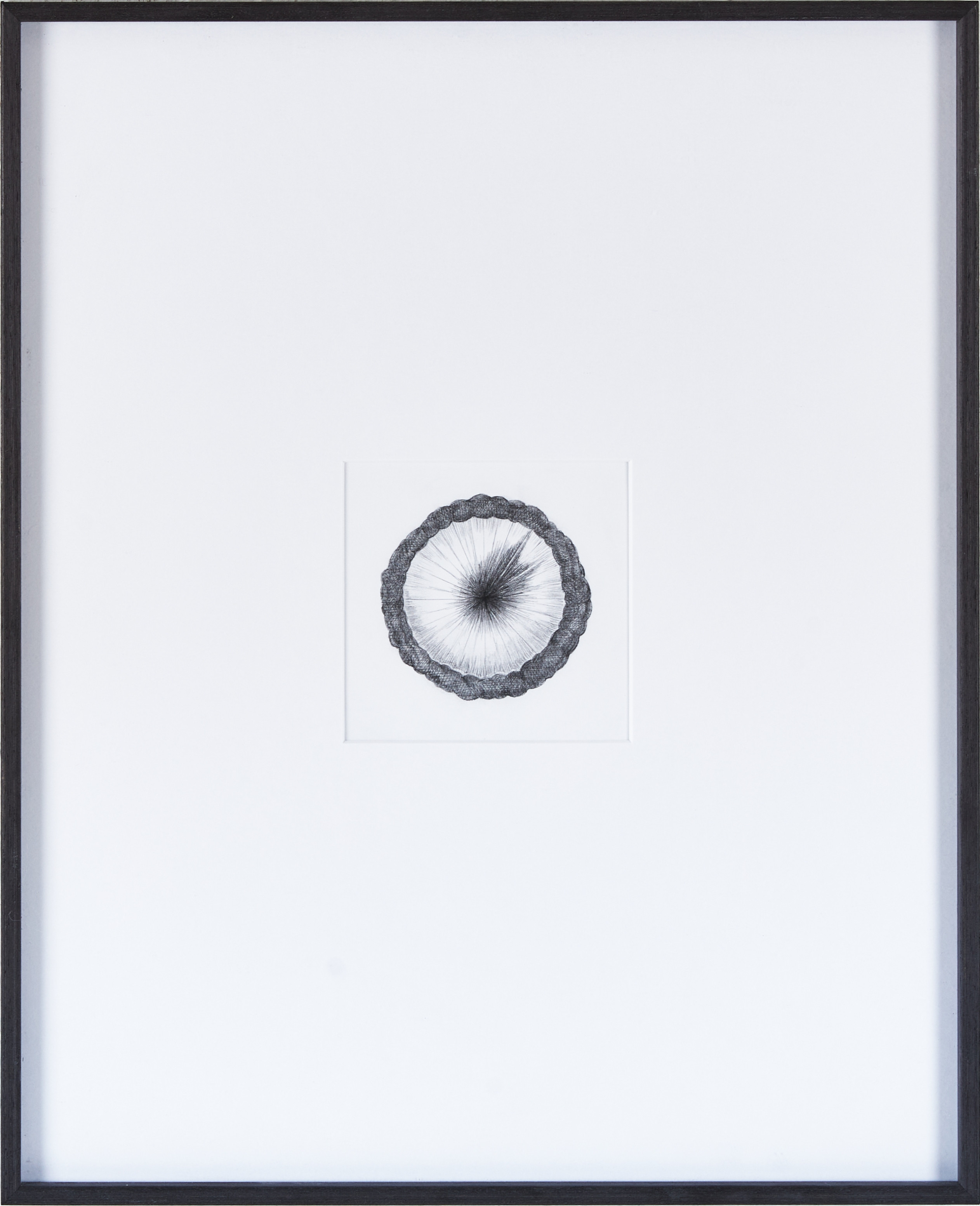 PETER ESCHER. "Fludd-Lands", teckning, signerad, daterad 2019 atergo.